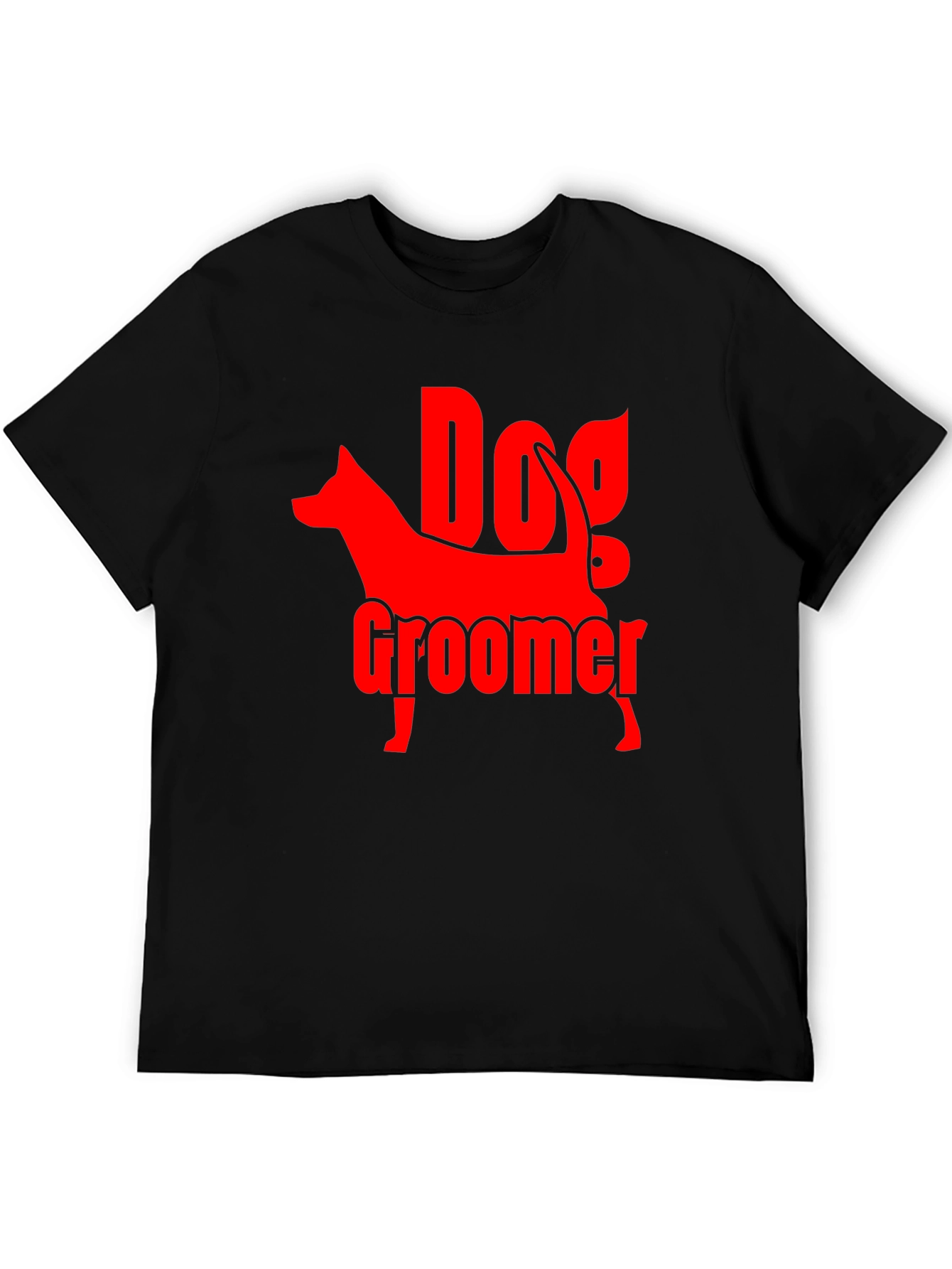 Dog Groomer Black T-Shirt