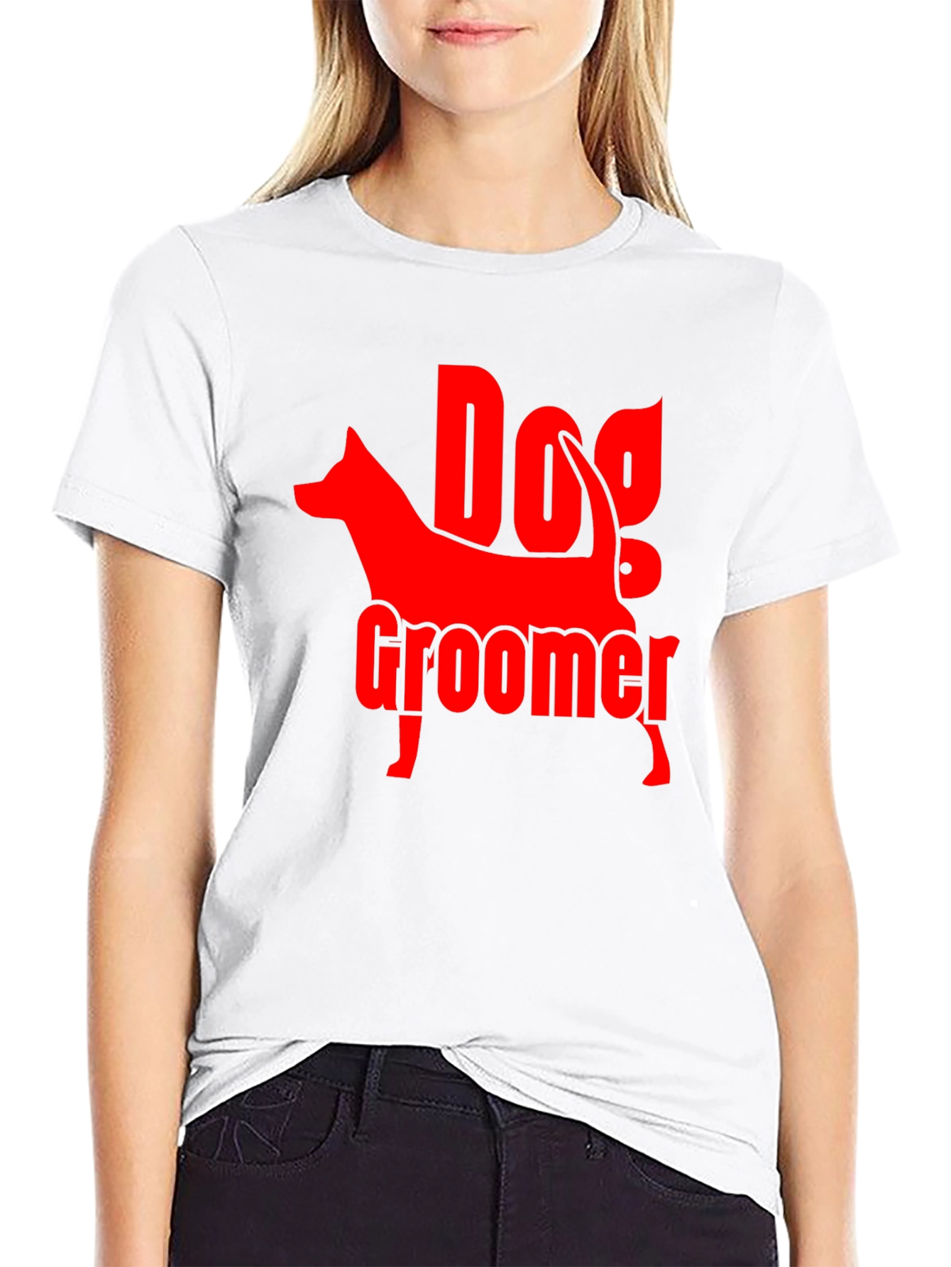 Dog Groomer Black T-Shirt