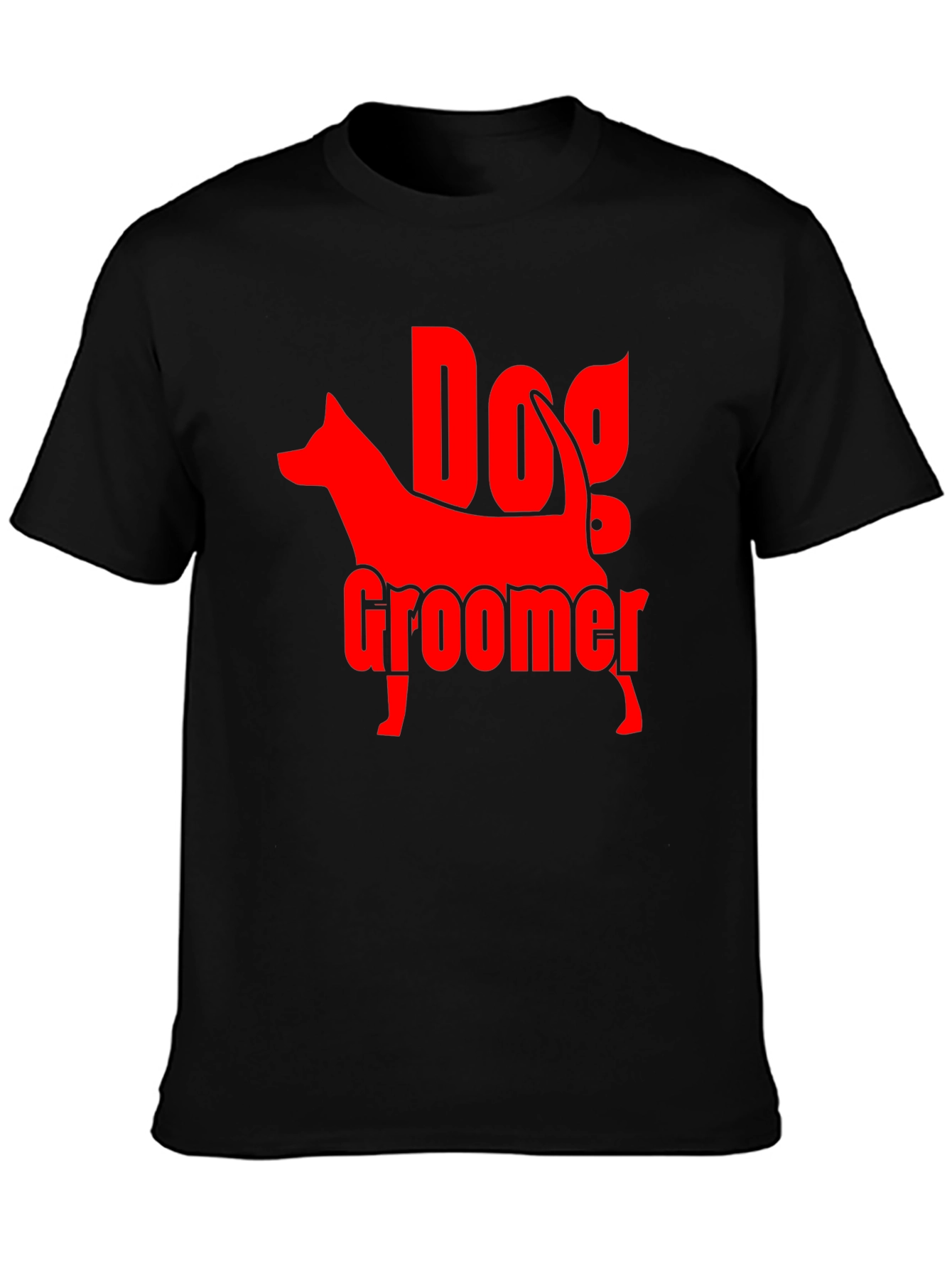 Dog Groomer Black T-Shirt