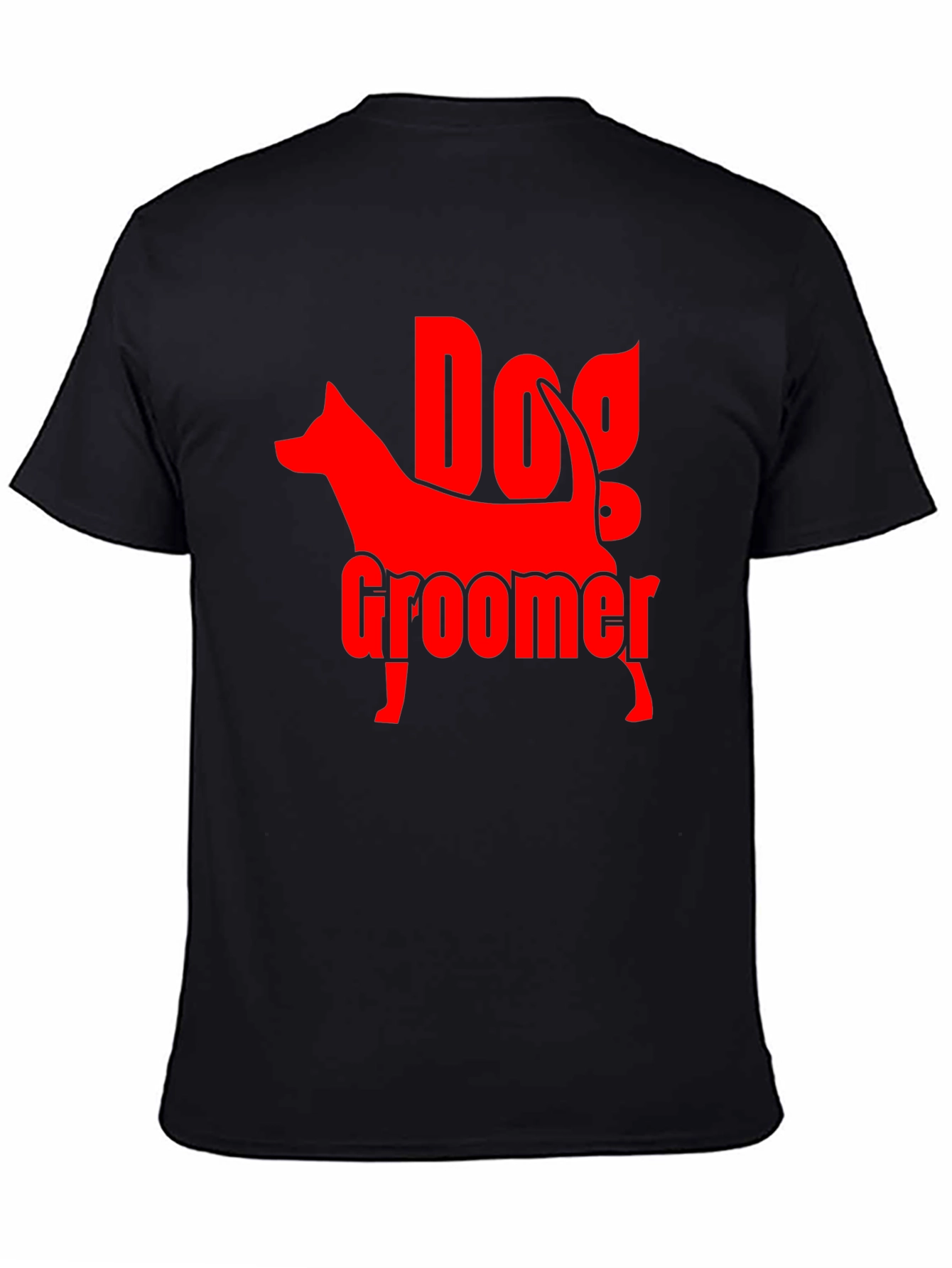 Dog Groomer Black T-Shirt
