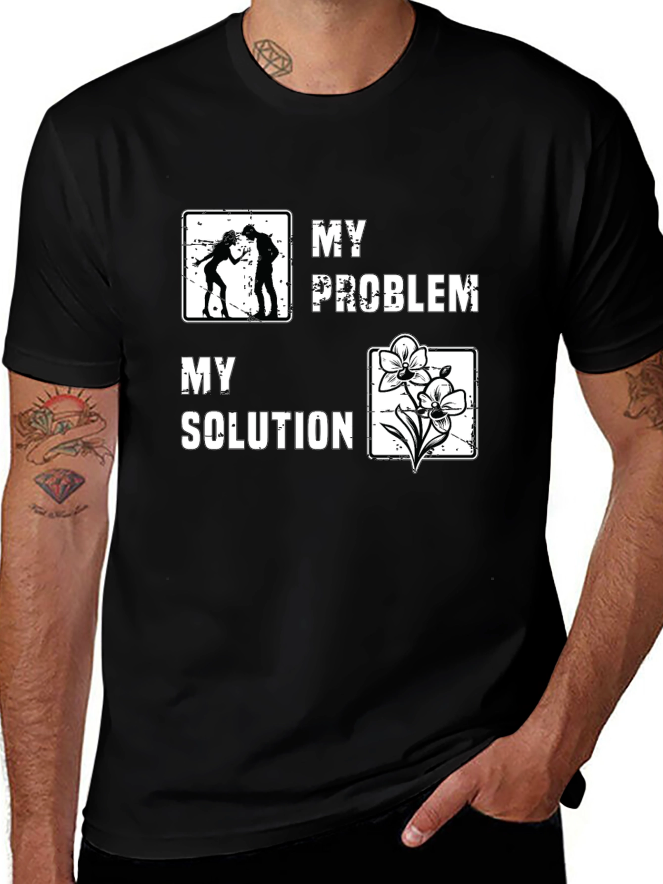 My Problem My Solution Graphic T-Shirt