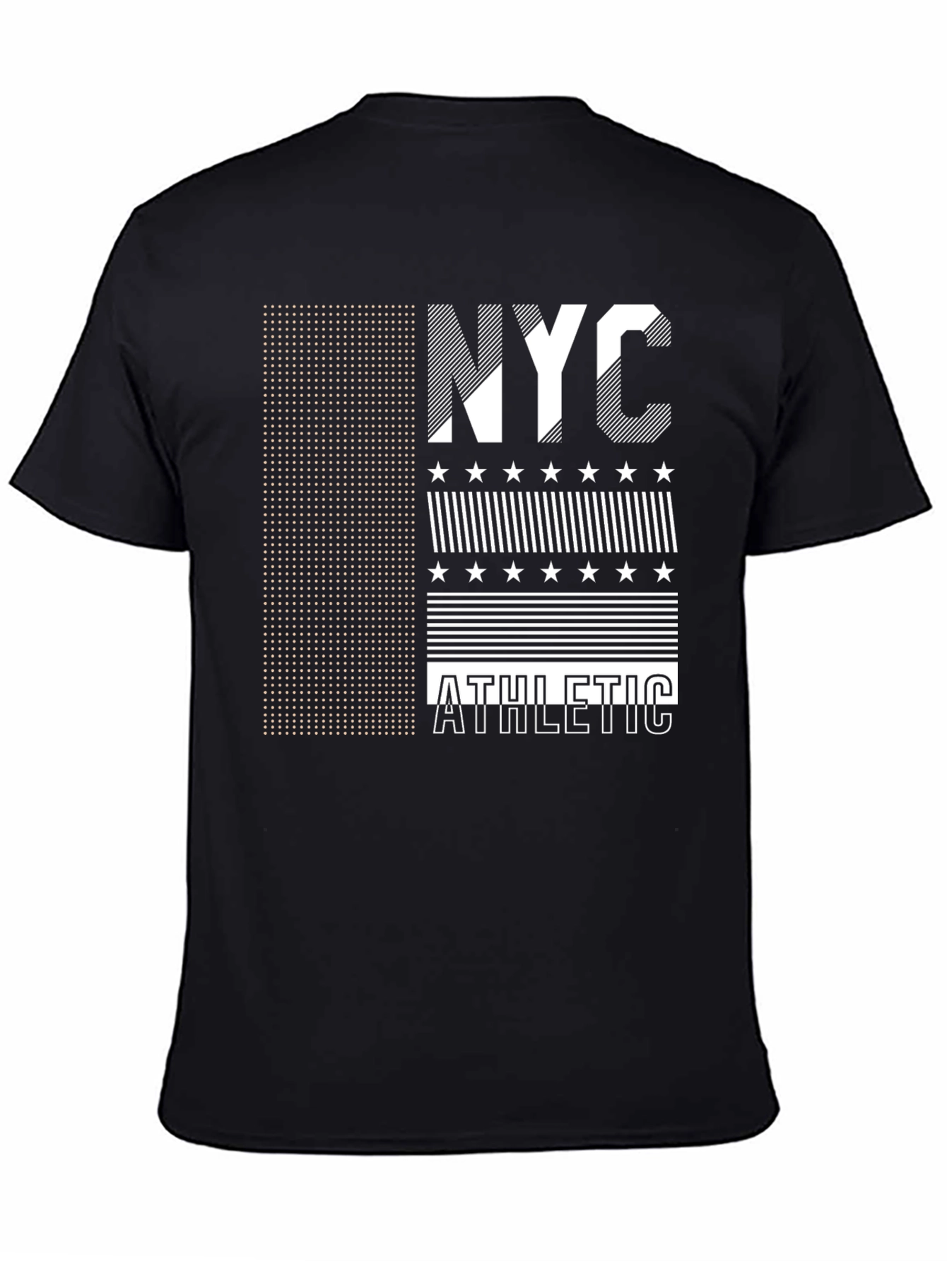 NYC Athletic Graphic Tee - Black