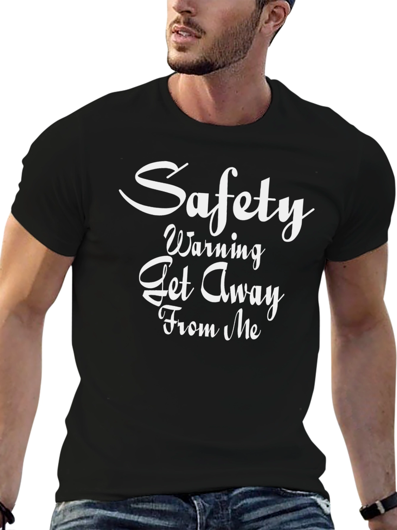 Safety Warning Graphic Tee
