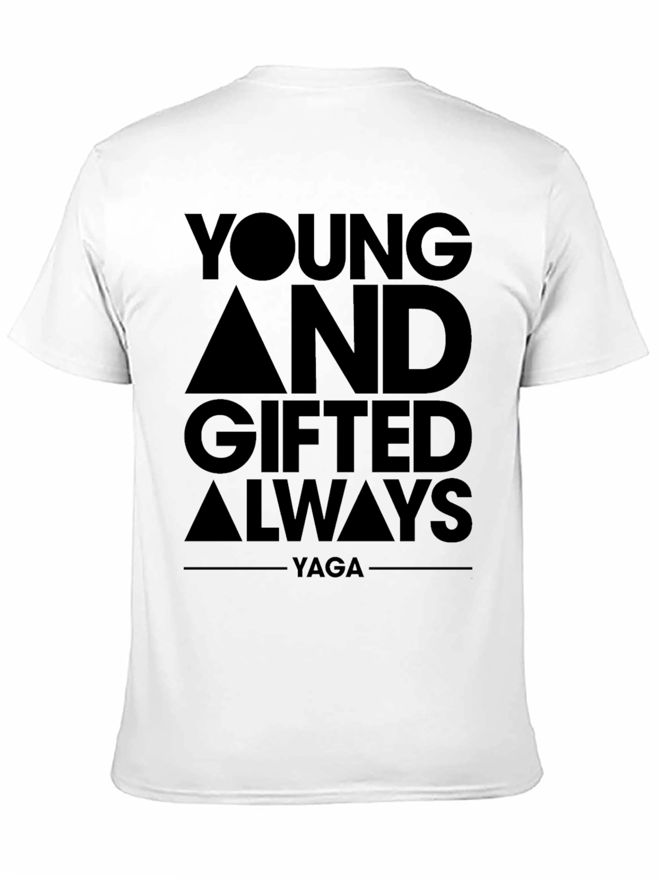 Young and Gifted Yaga Black T-Shirt