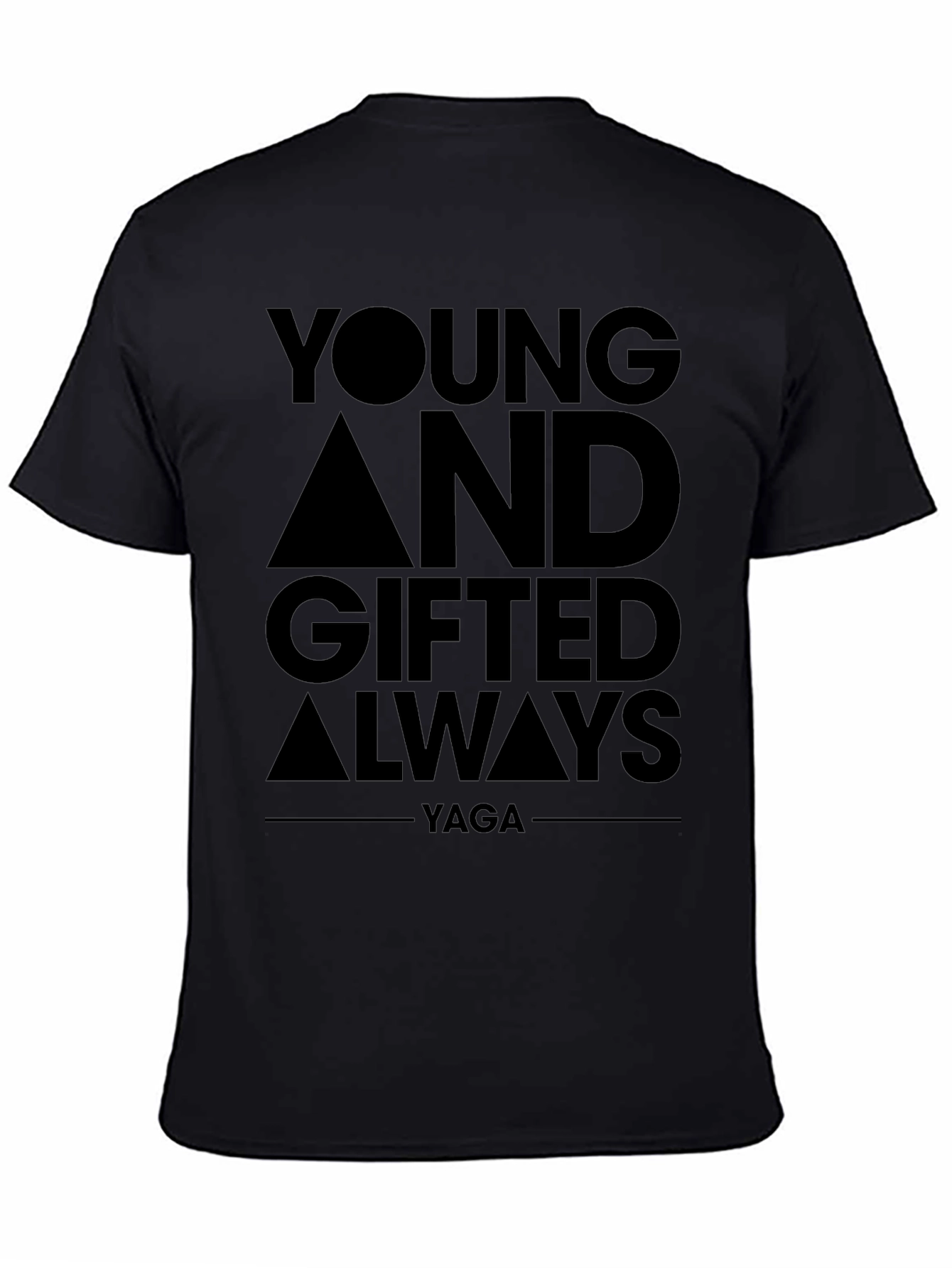 Young and Gifted Yaga Black T-Shirt