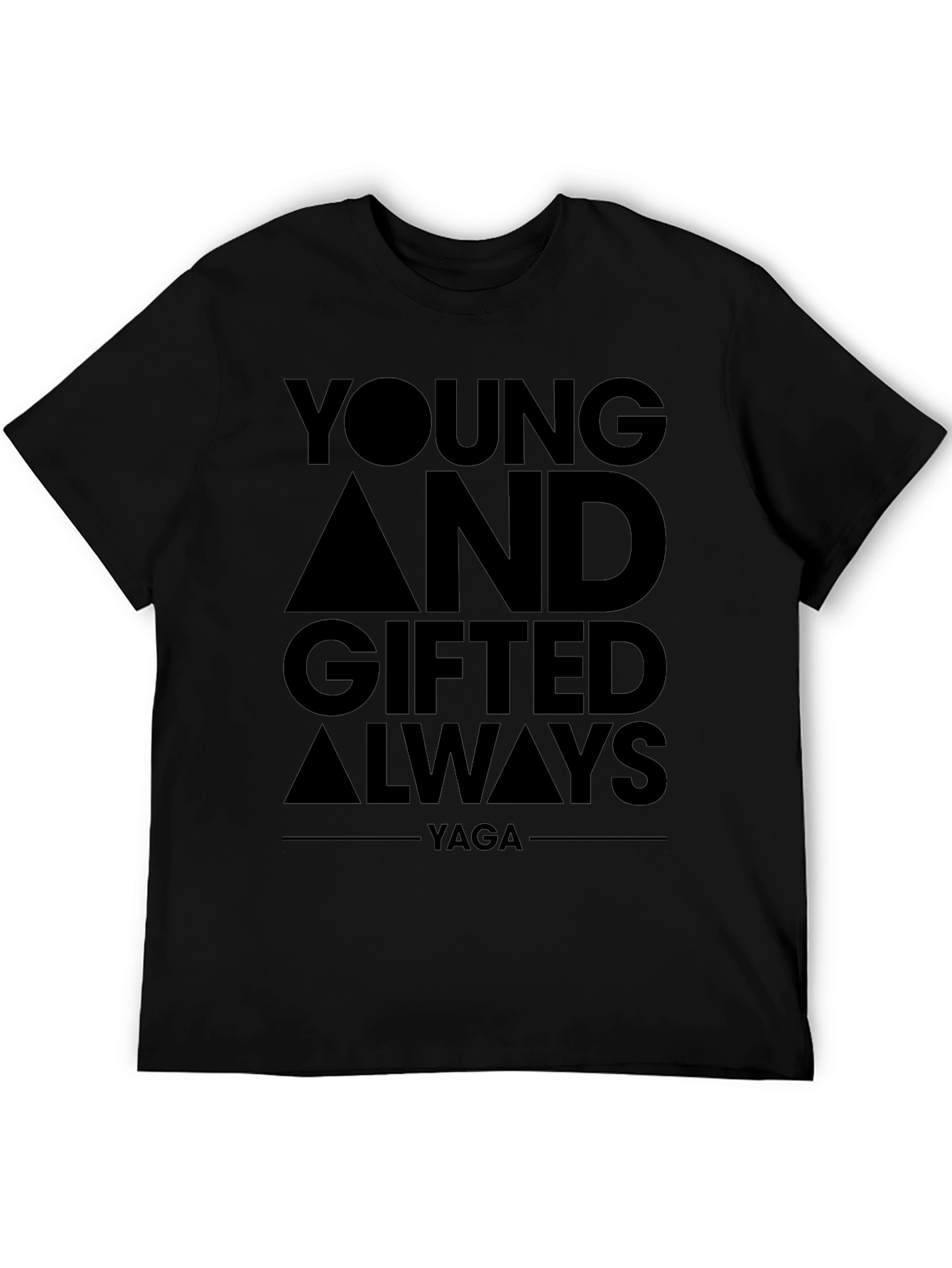 Young and Gifted Yaga Black T-Shirt