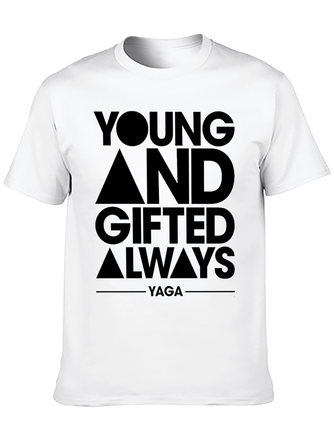 Young and Gifted Yaga Black T-Shirt