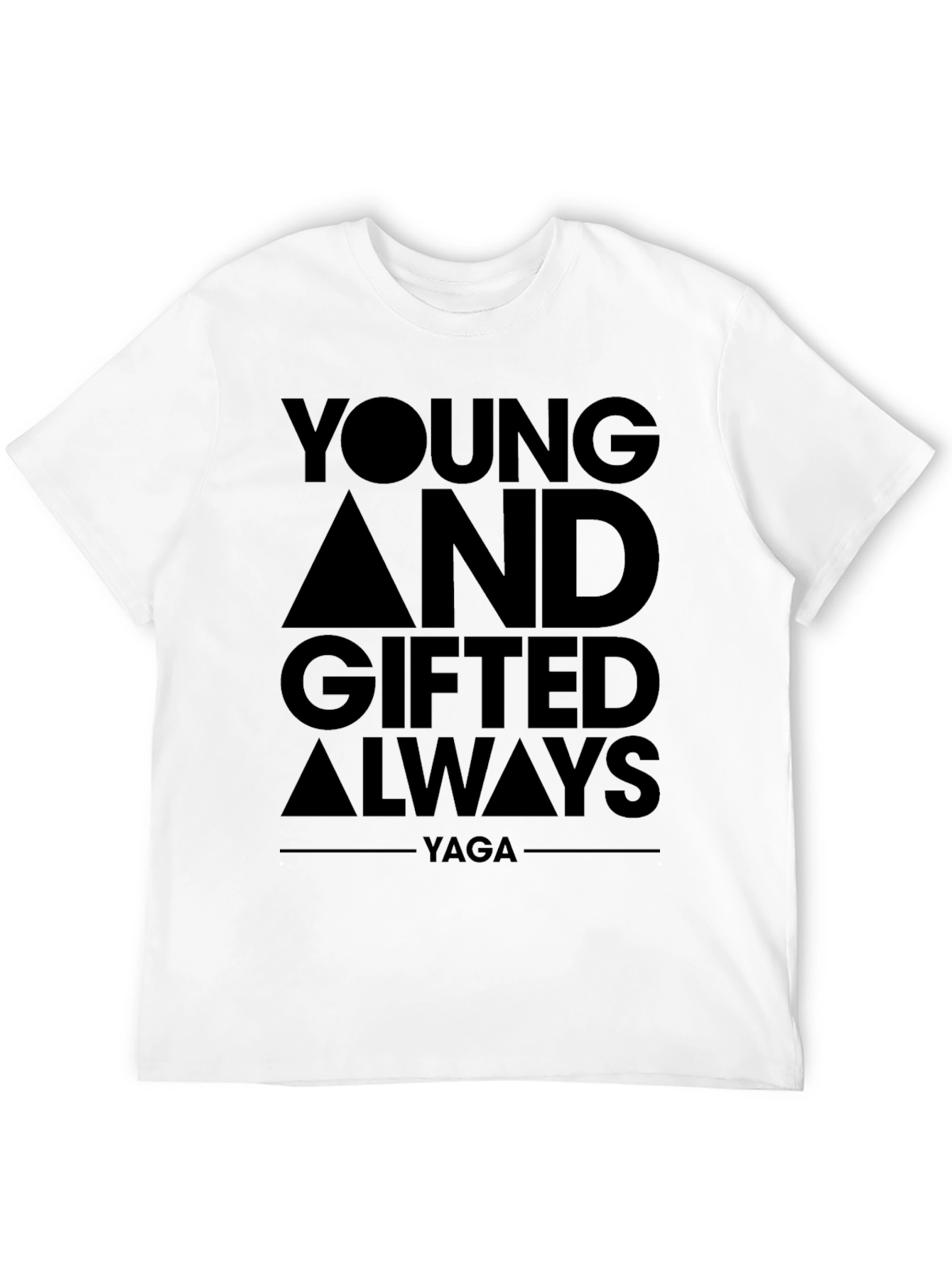 Young and Gifted Yaga Black T-Shirt