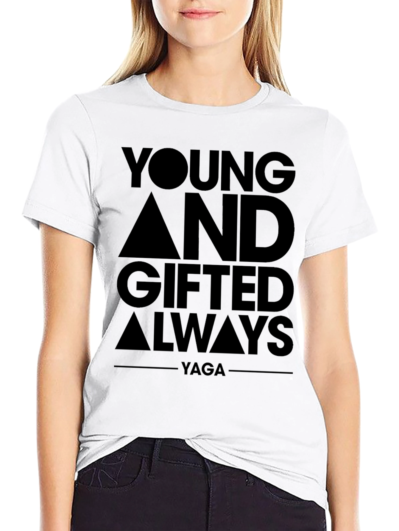 Young and Gifted Yaga Black T-Shirt