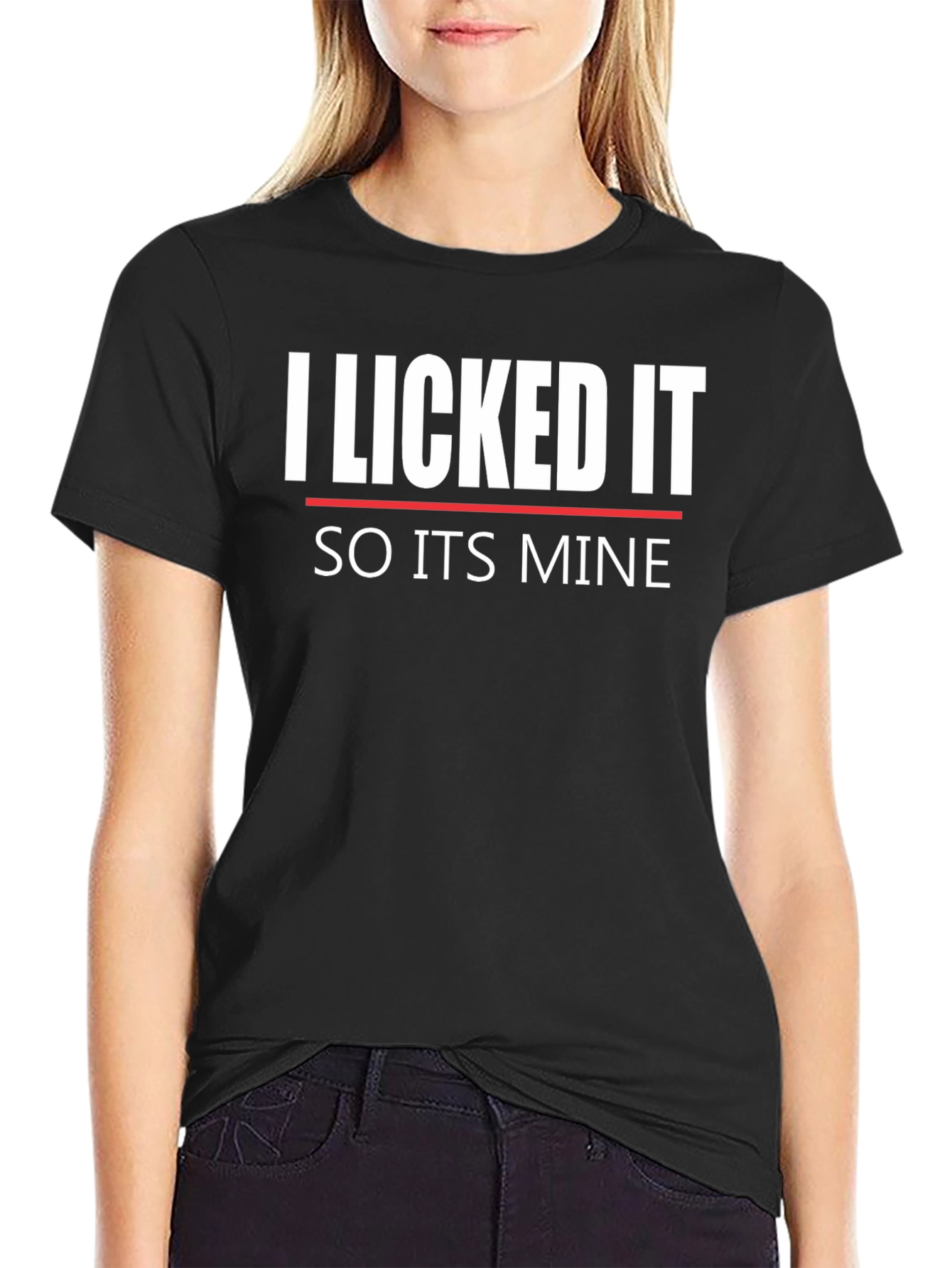 I Licked It Funny Graphic Tee