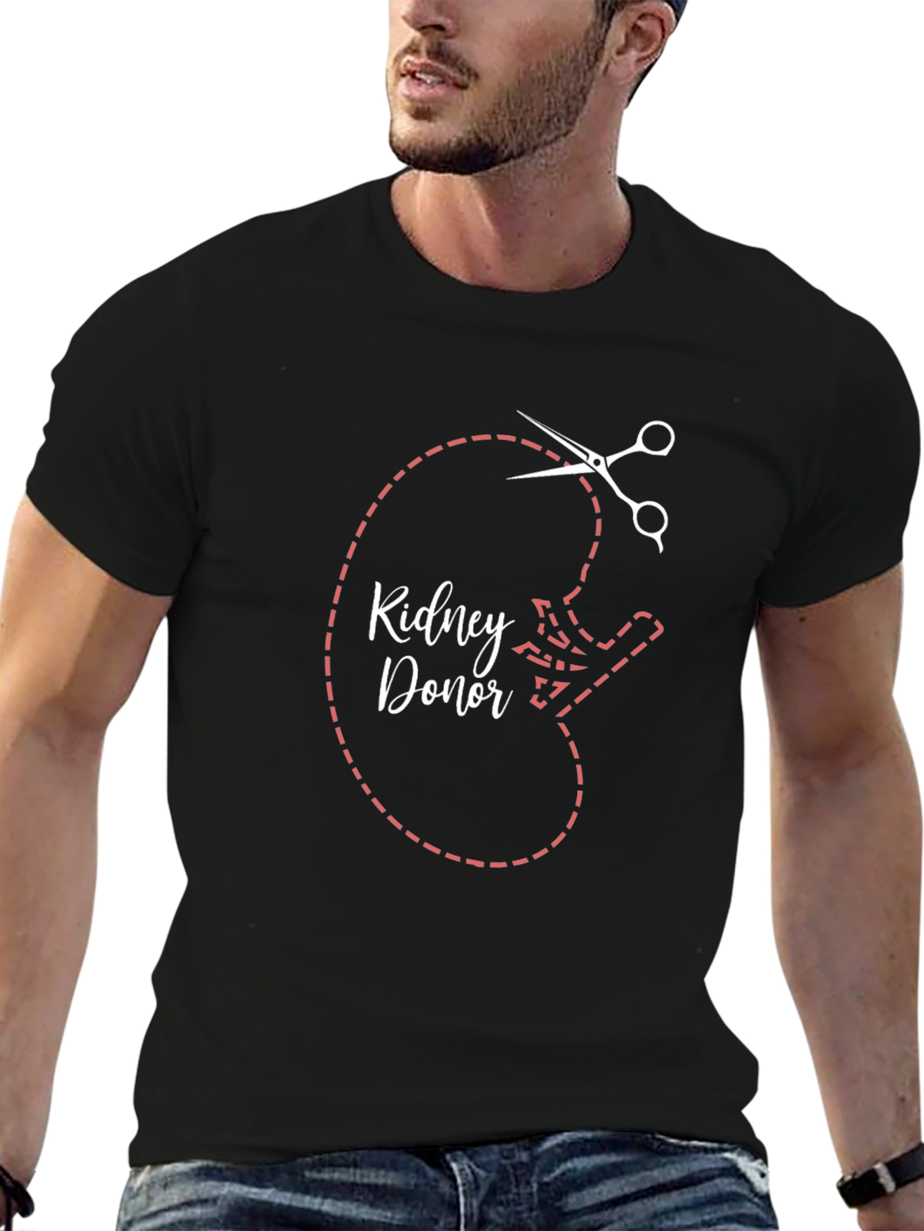Kidney Donor T-Shirt - Organ Donation Awareness
