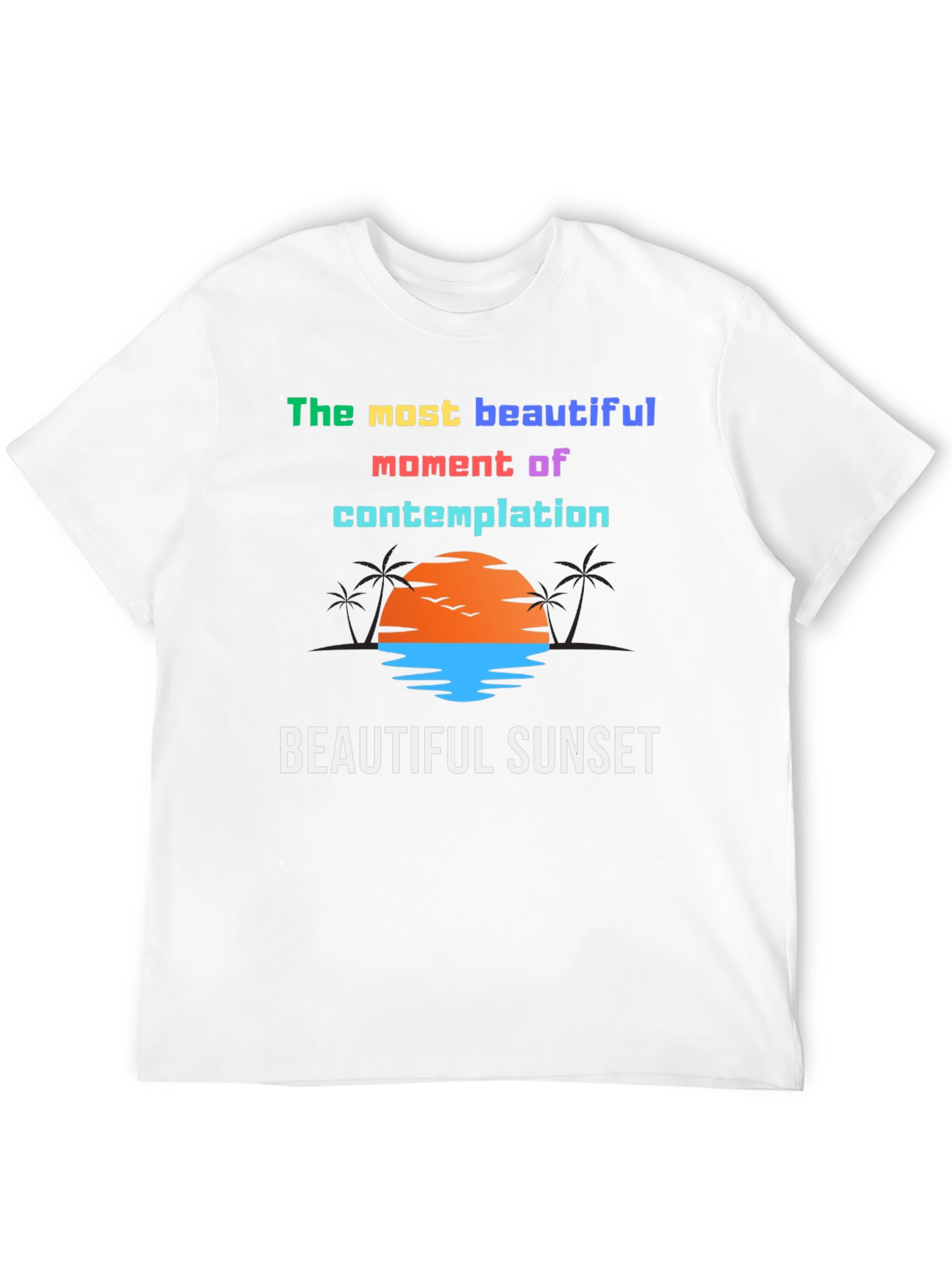 Beautiful Sunset Graphic T-Shirt