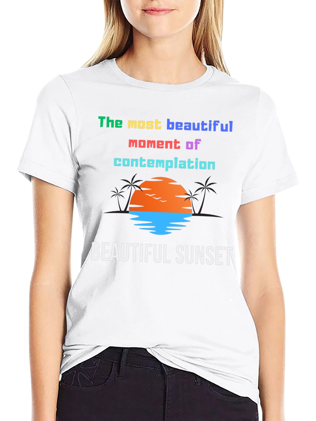 Beautiful Sunset Graphic T-Shirt