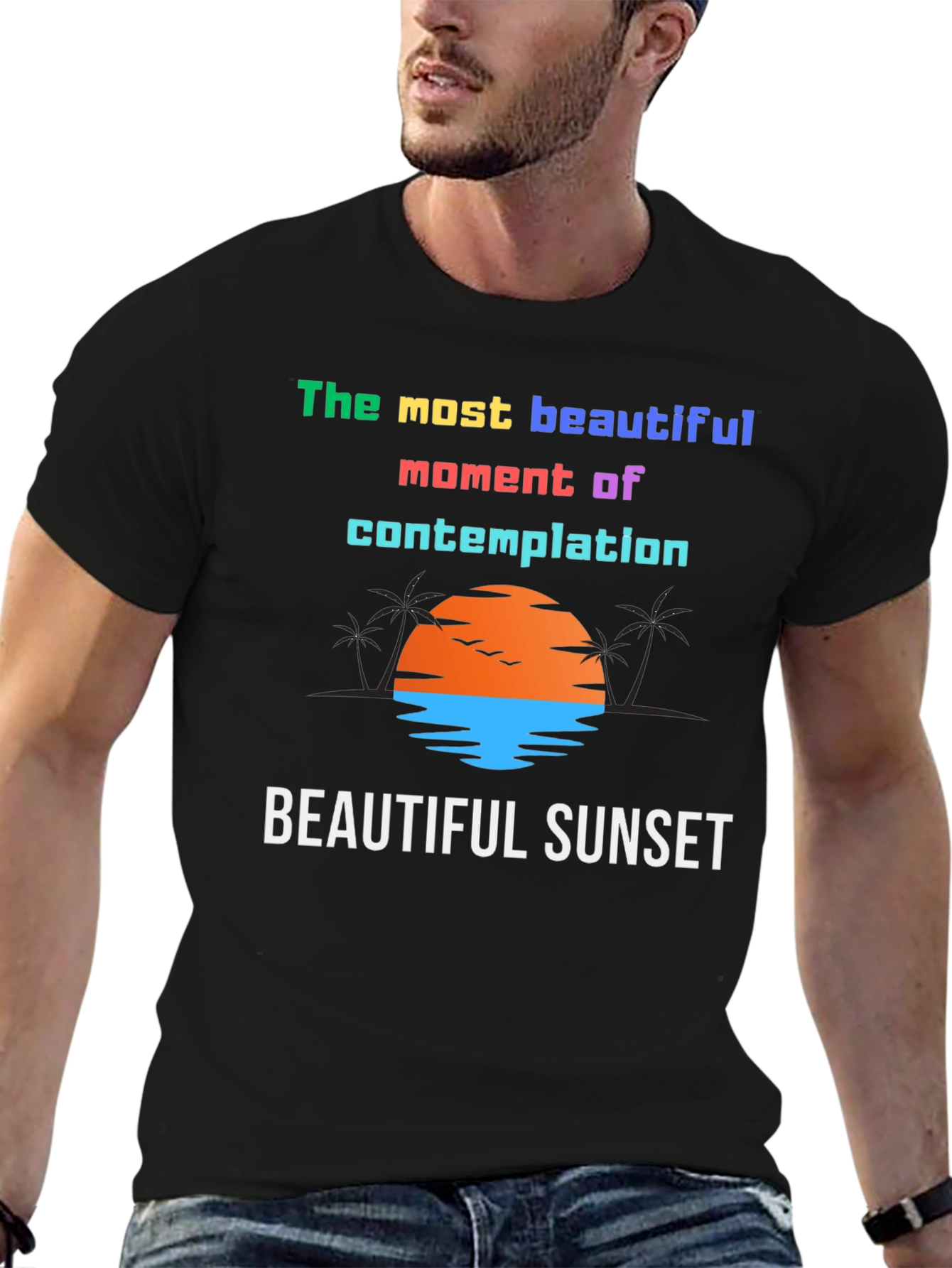 Beautiful Sunset Graphic T-Shirt
