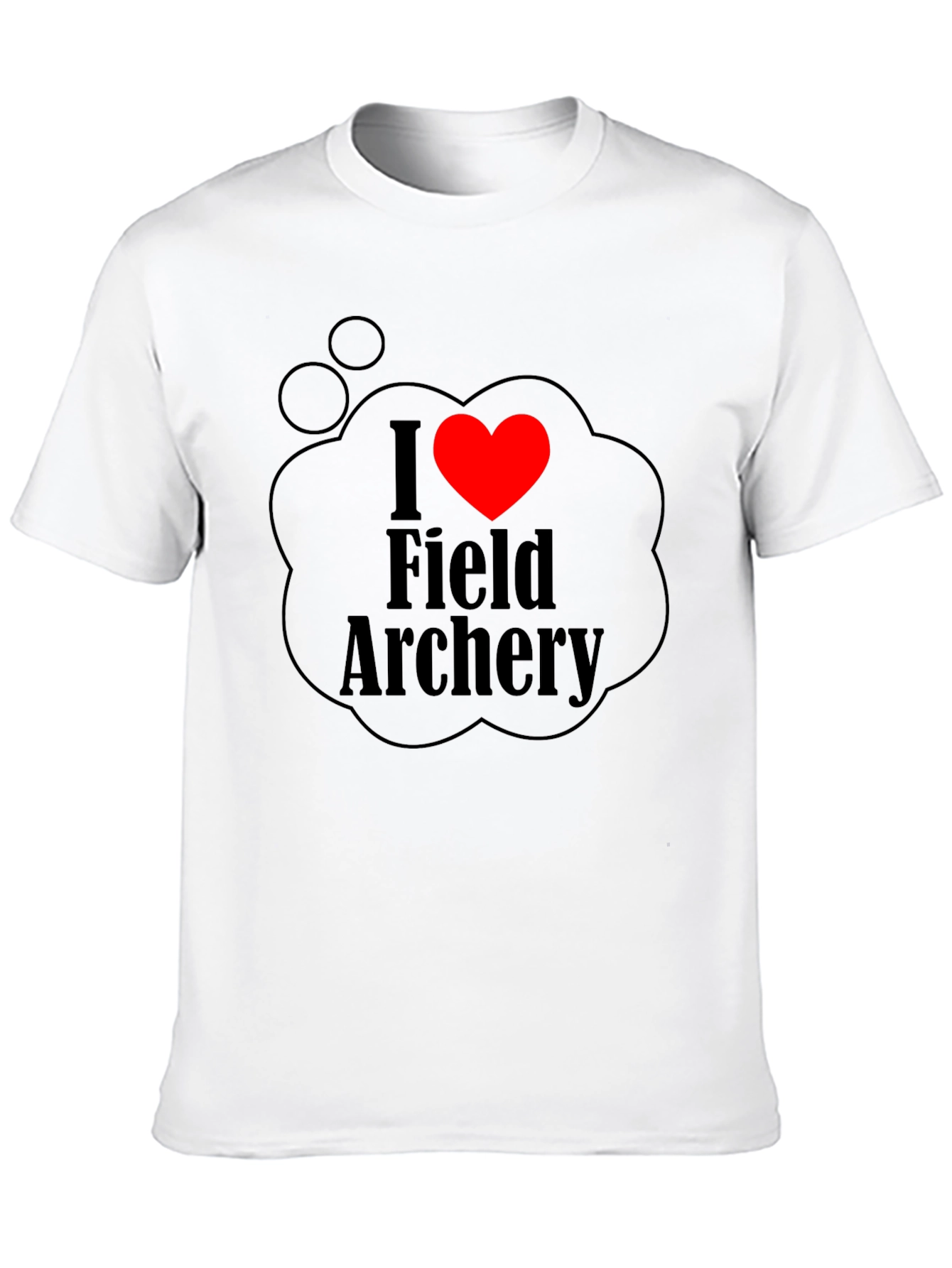 I Heart Field Archery T-Shirt - Black