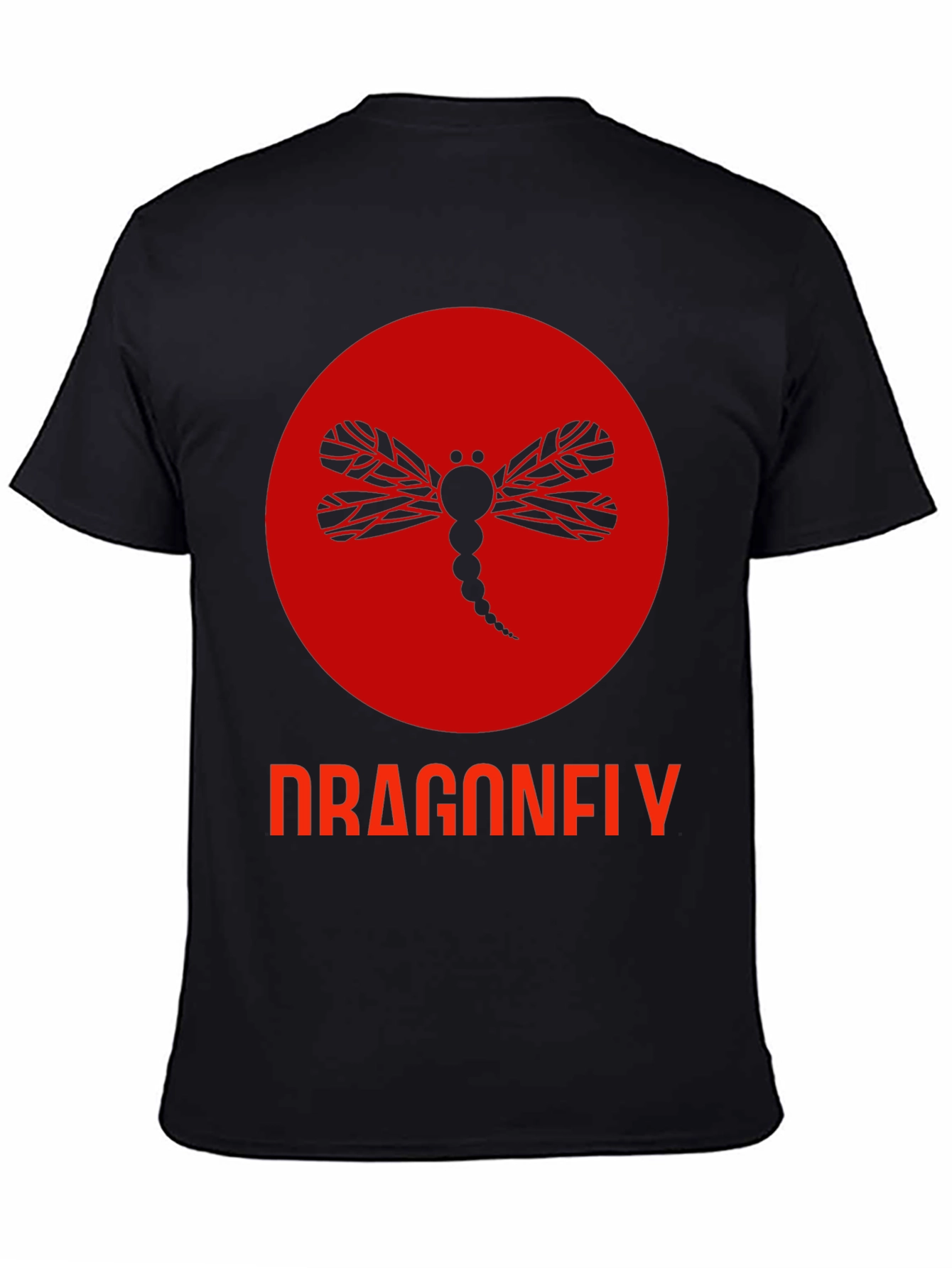 Dragonfly Graphic Tee - Black