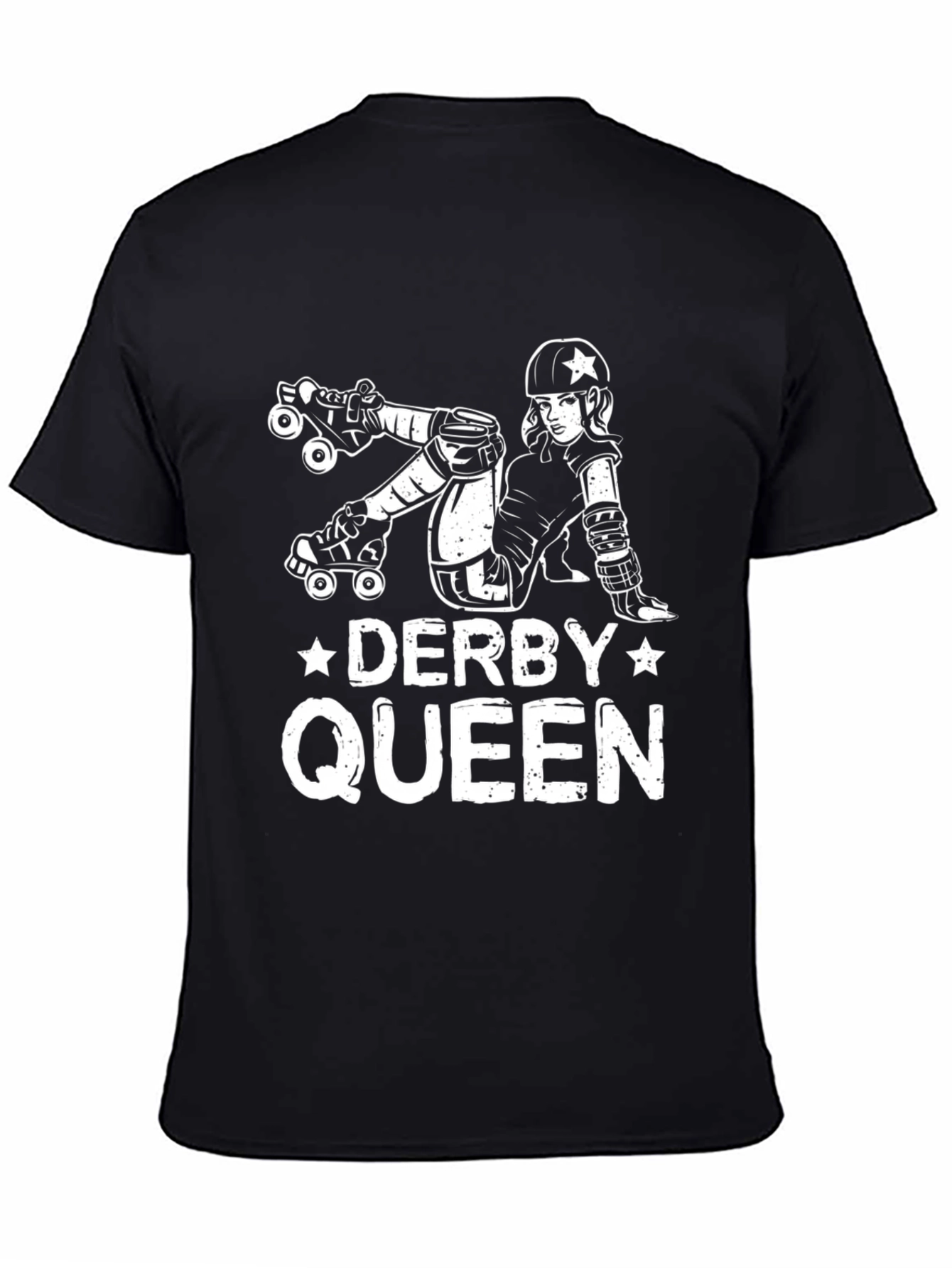 Derby Queen Graphic Tee - Roller Derby Girl T-Shirt