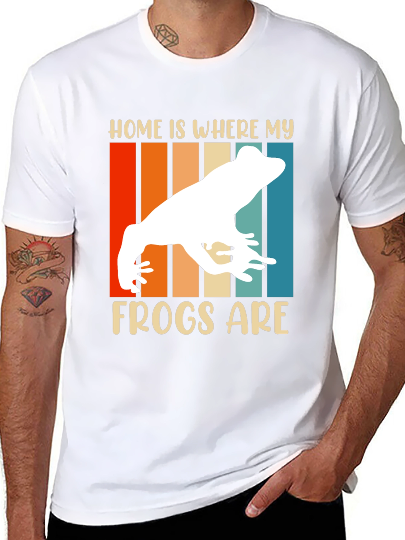Home is Where My Frogs Are - Graphic Tee
