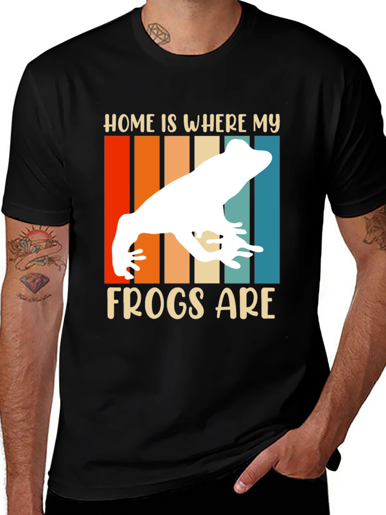 Home is Where My Frogs Are - Graphic Tee