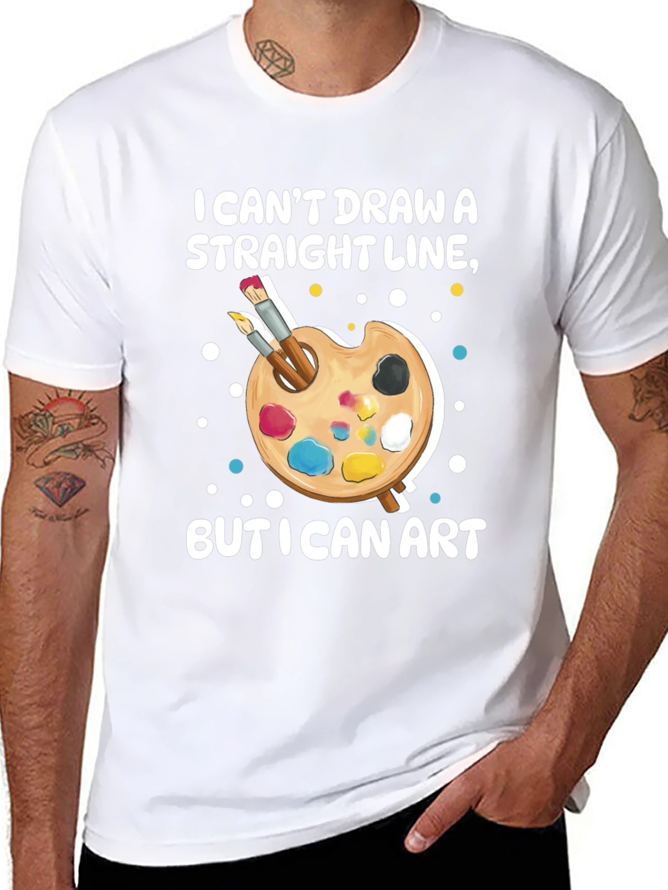 Artist Palette T-Shirt - I Can Art!