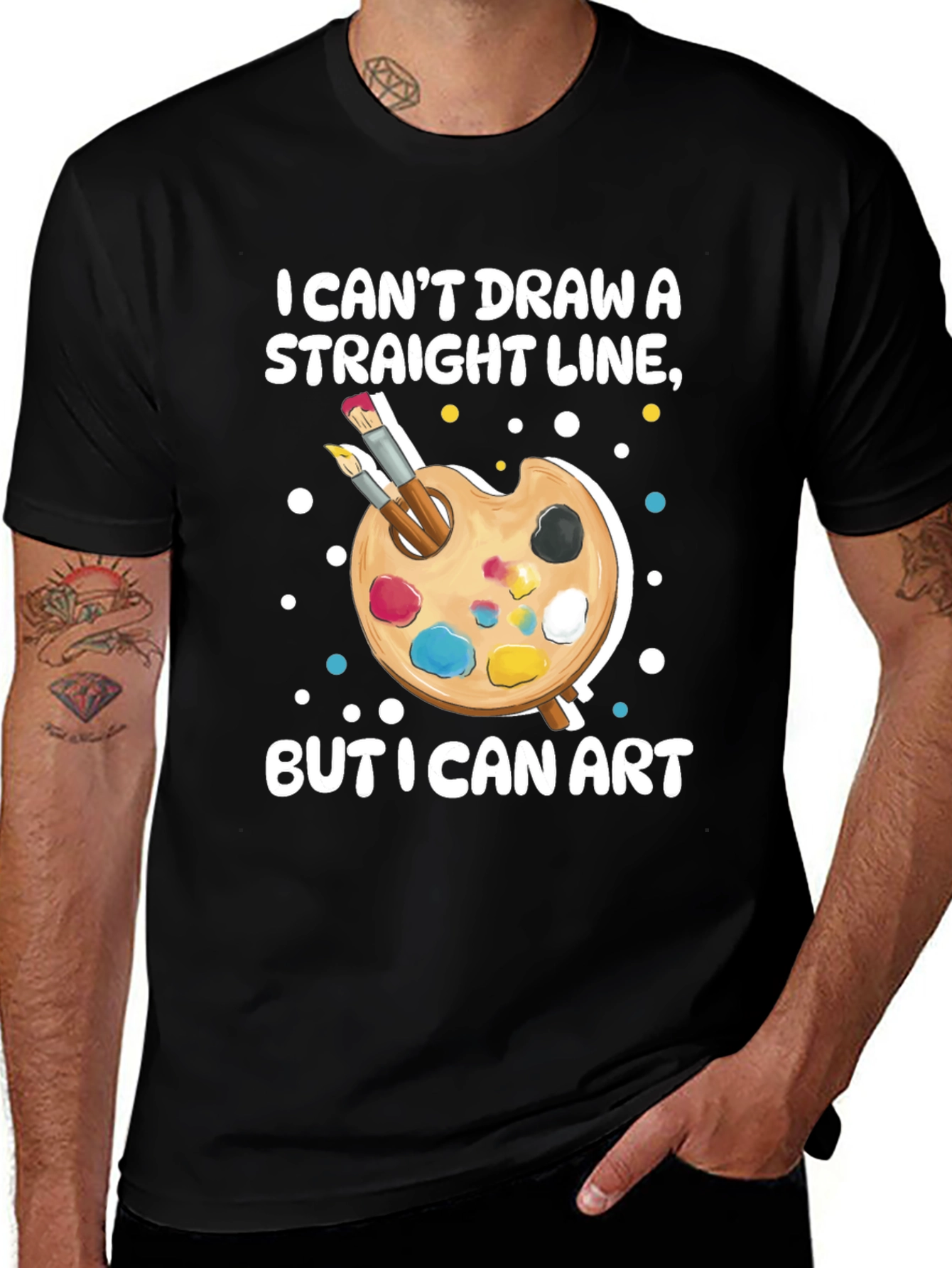 Artist Palette T-Shirt - I Can Art!