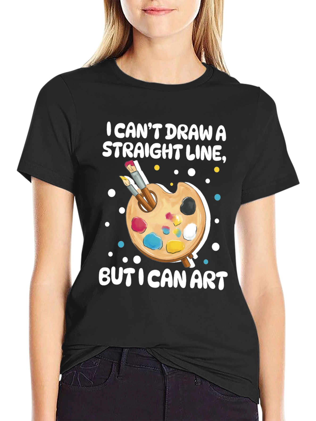 Artist Palette T-Shirt - I Can Art!