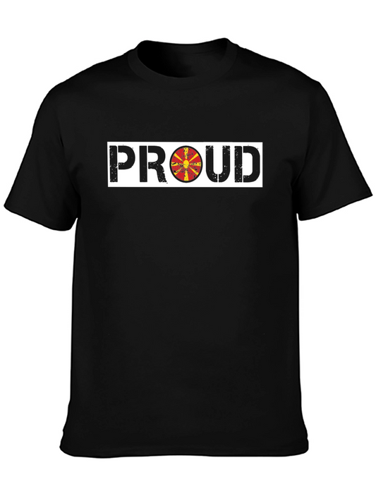 Proud Macedonian Flag T-Shirt