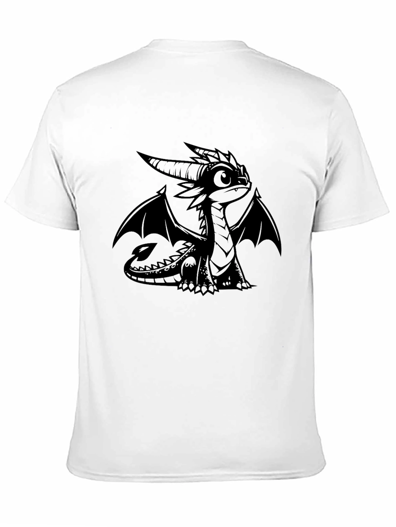 Dragon Graphic Print T-Shirt