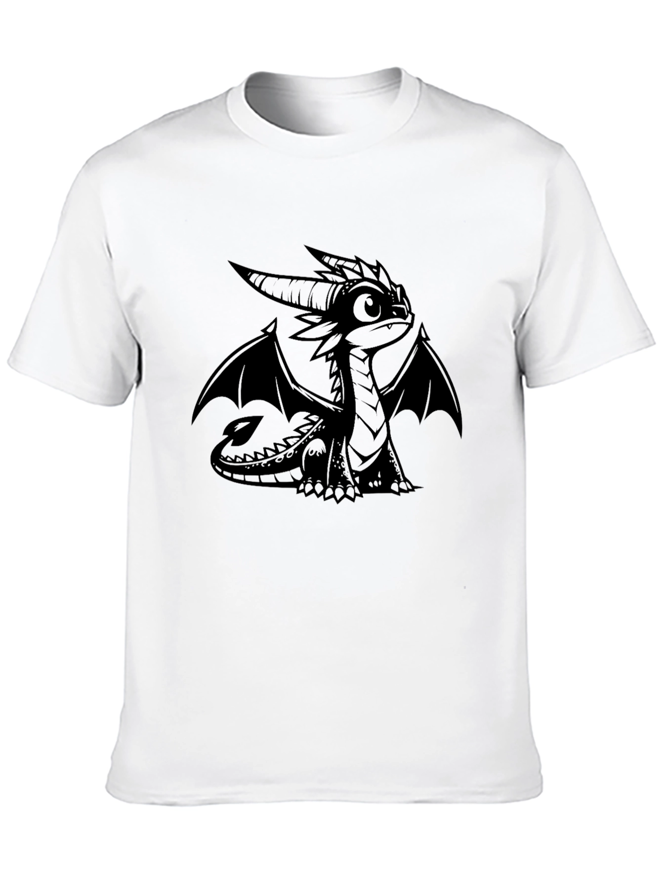 Dragon Graphic Print T-Shirt