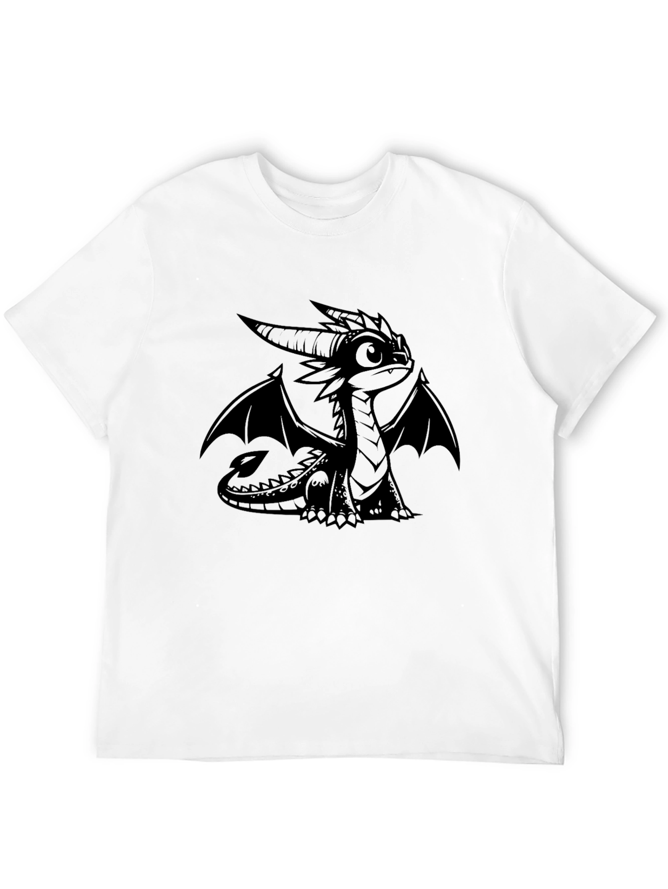 Dragon Graphic Print T-Shirt