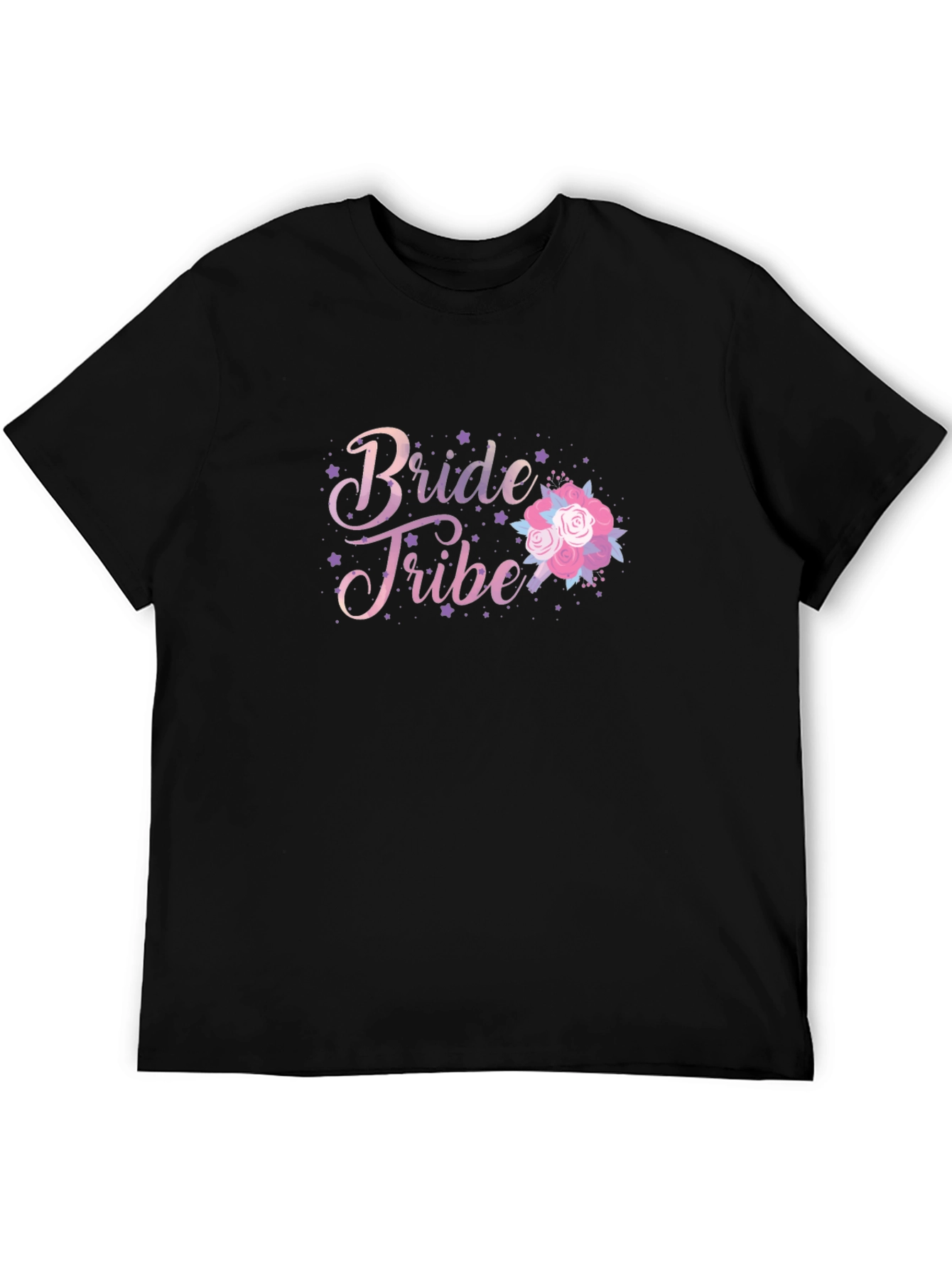 Bride Tribe Floral Graphic T-Shirt