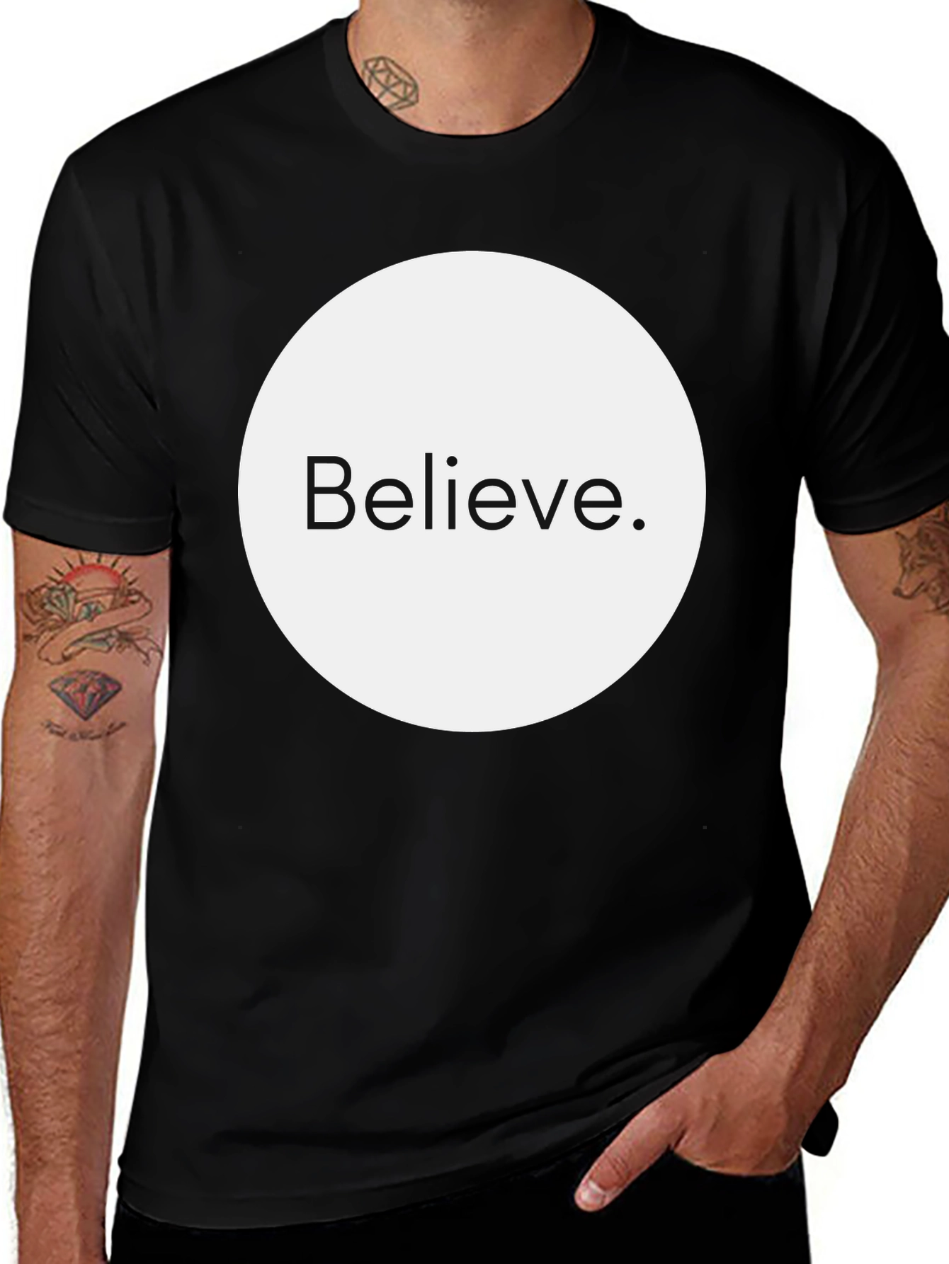 Believe Graphic Tee - Stylish Unisex T-Shirt