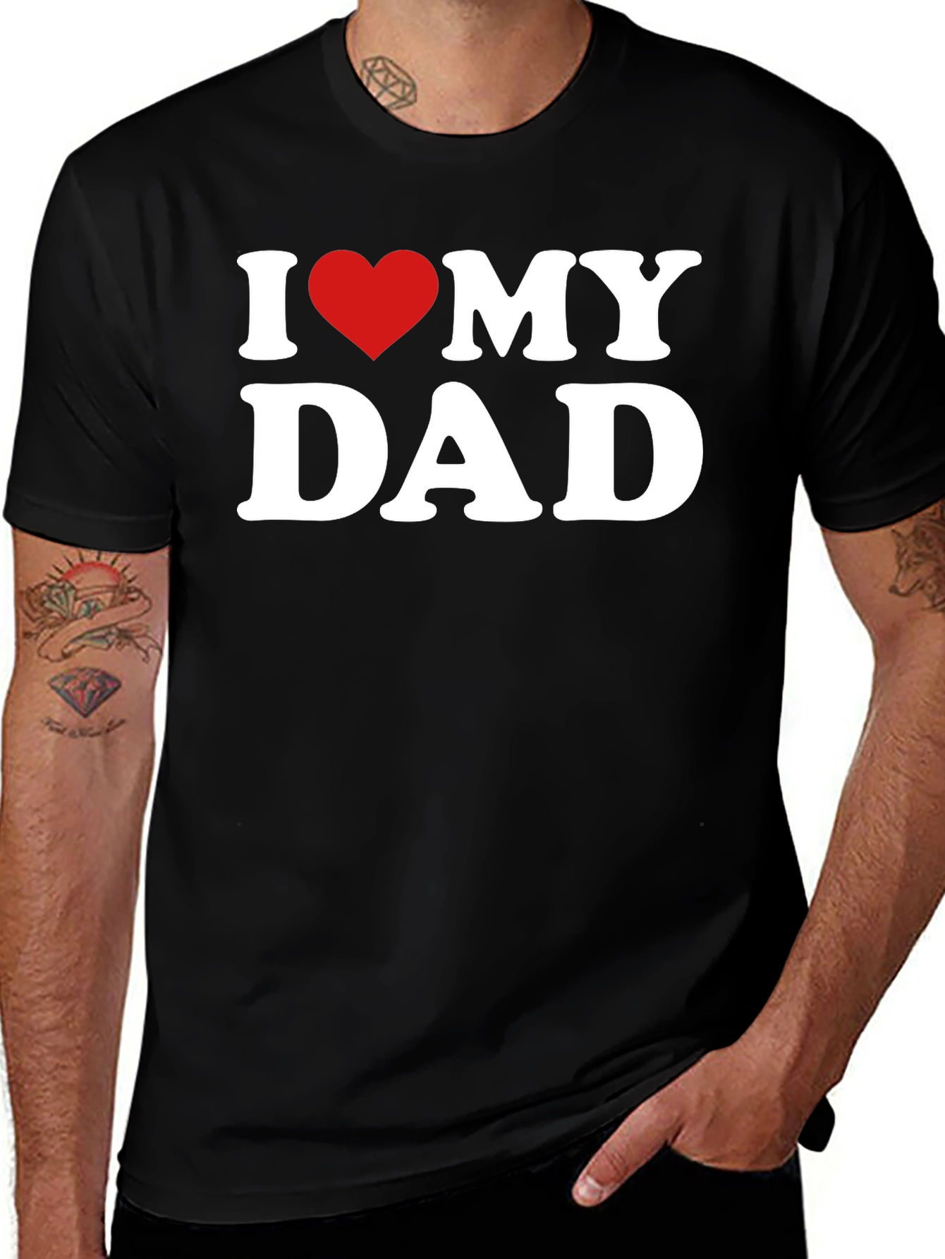 I Love My Dad T-Shirt - Fathers Day Gift