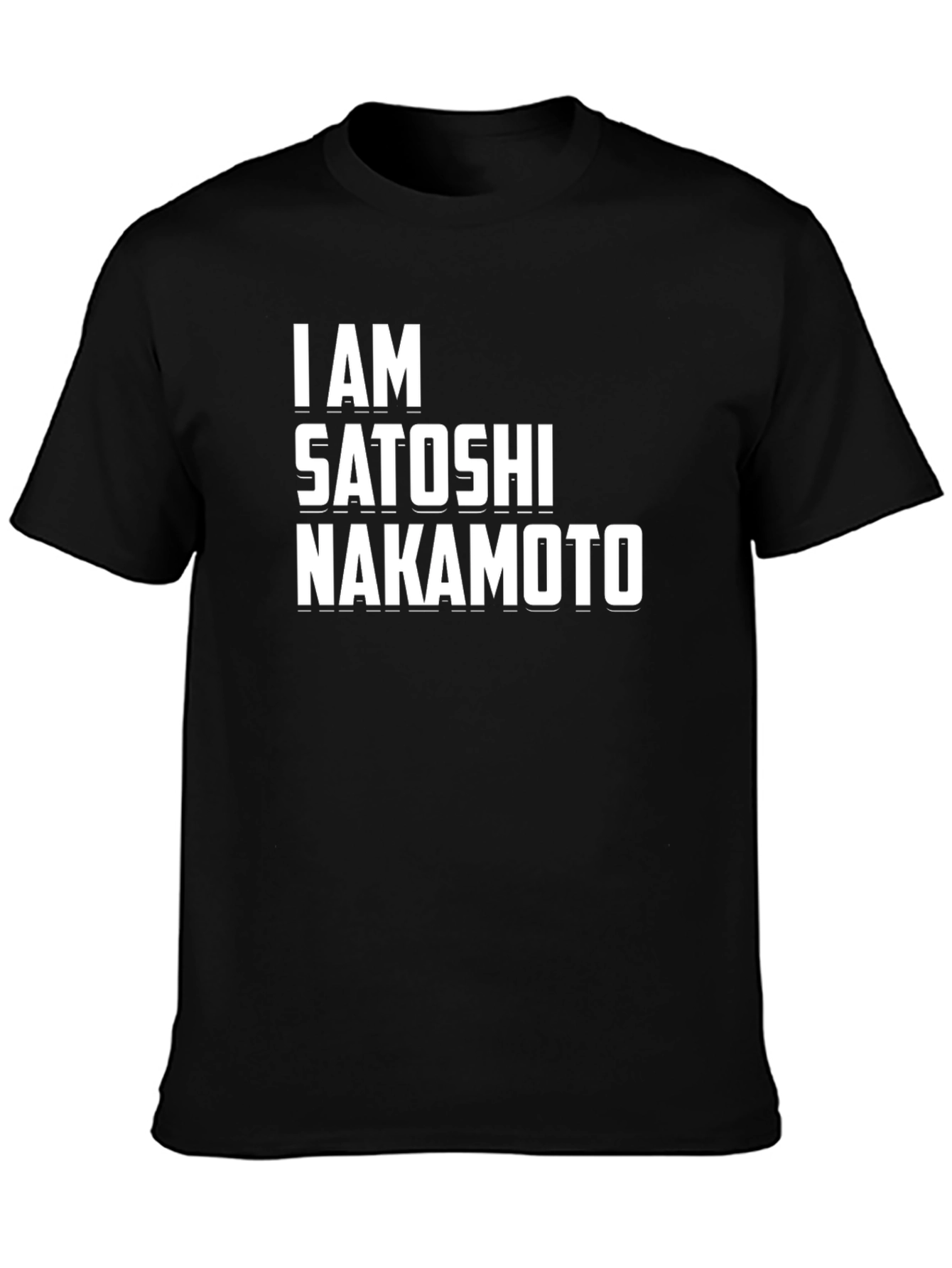 I Am Satoshi Nakamoto T-Shirt - Crypto Tee