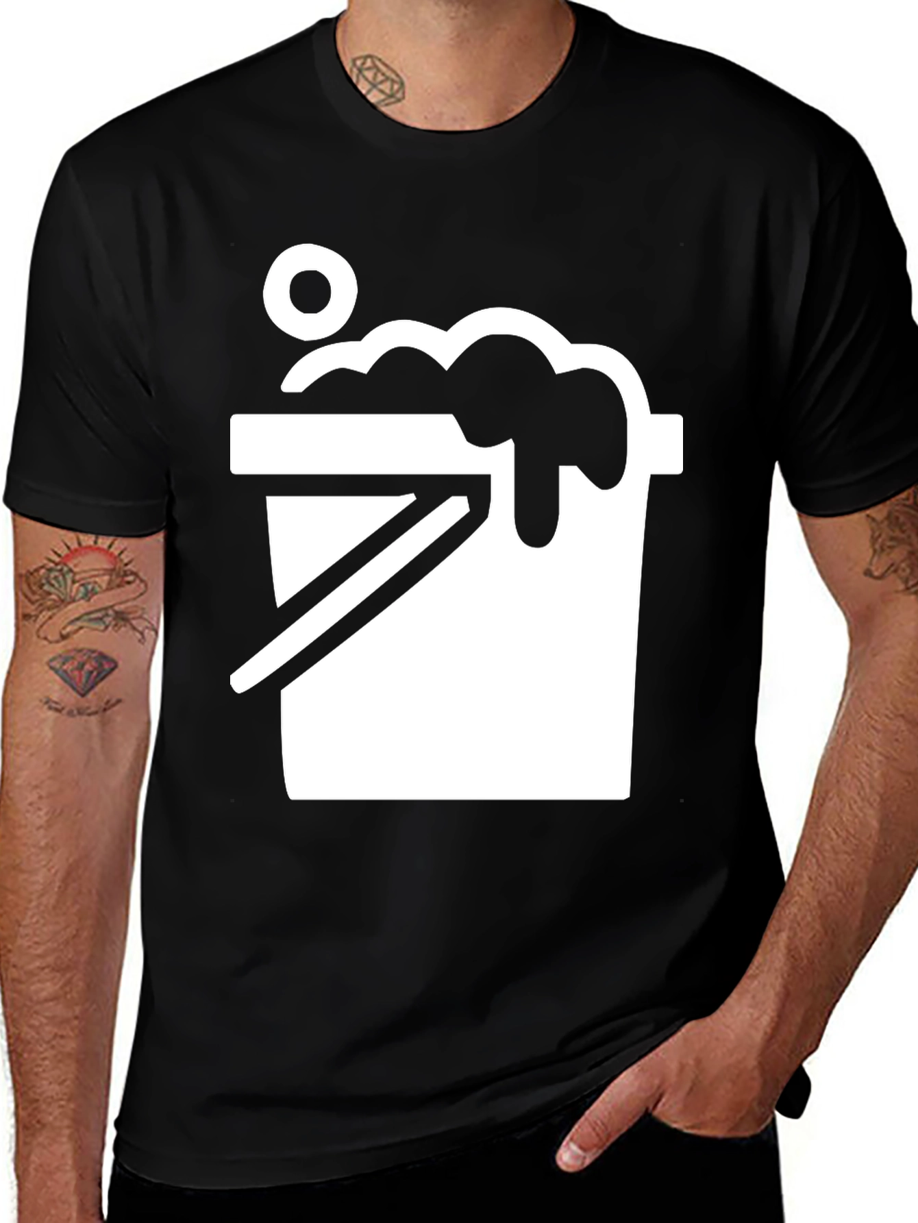 Novelty Bucket and Suds Graphic Tee