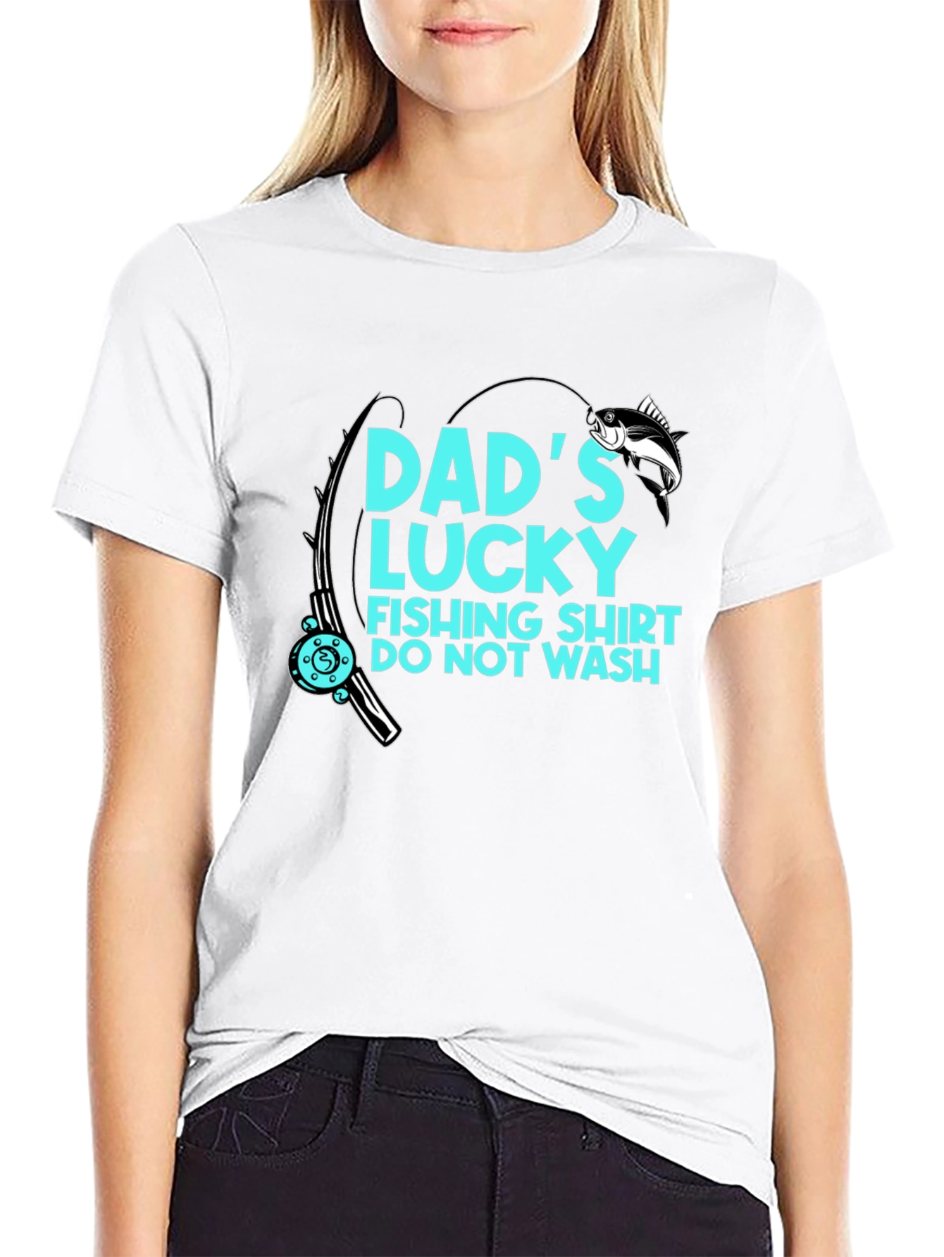 Dads Lucky Fishing Shirt - Do Not Wash!
