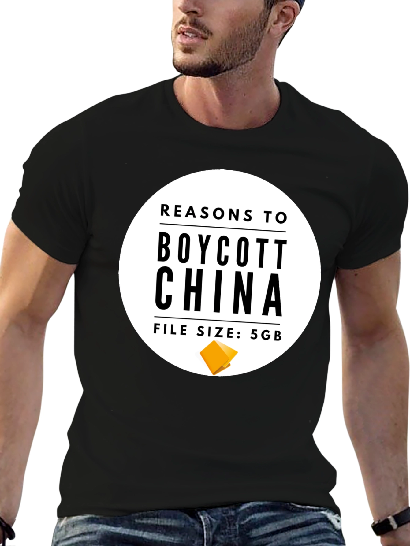 Boycott China T-Shirt - File Size 5GB