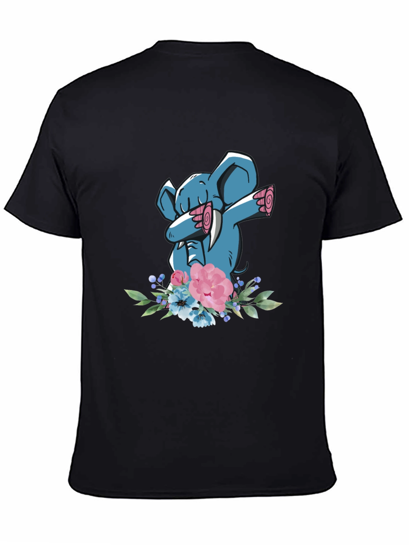 Elephant Dab Flower T-Shirt