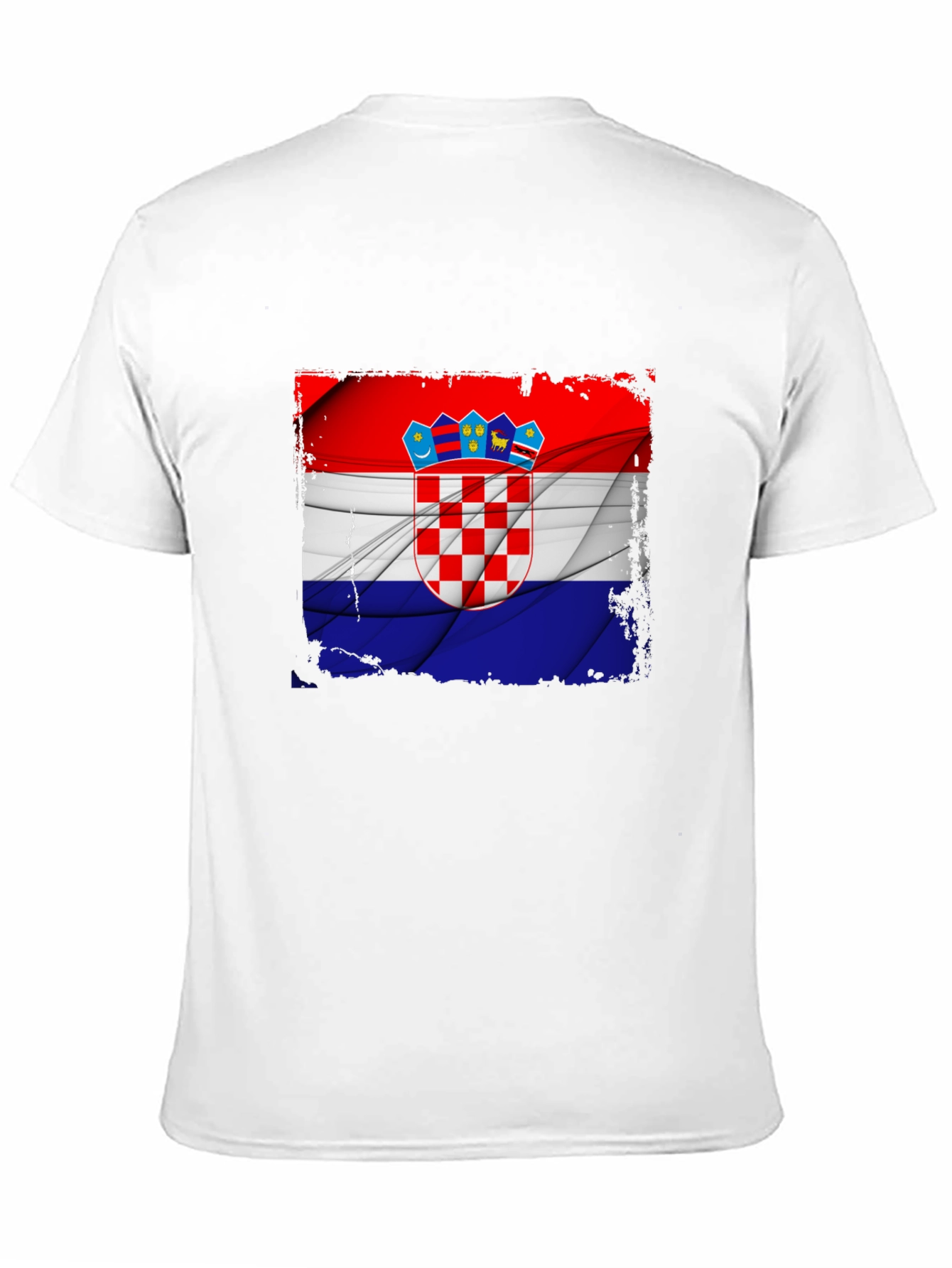 Croatia Flag Graphic T-Shirt