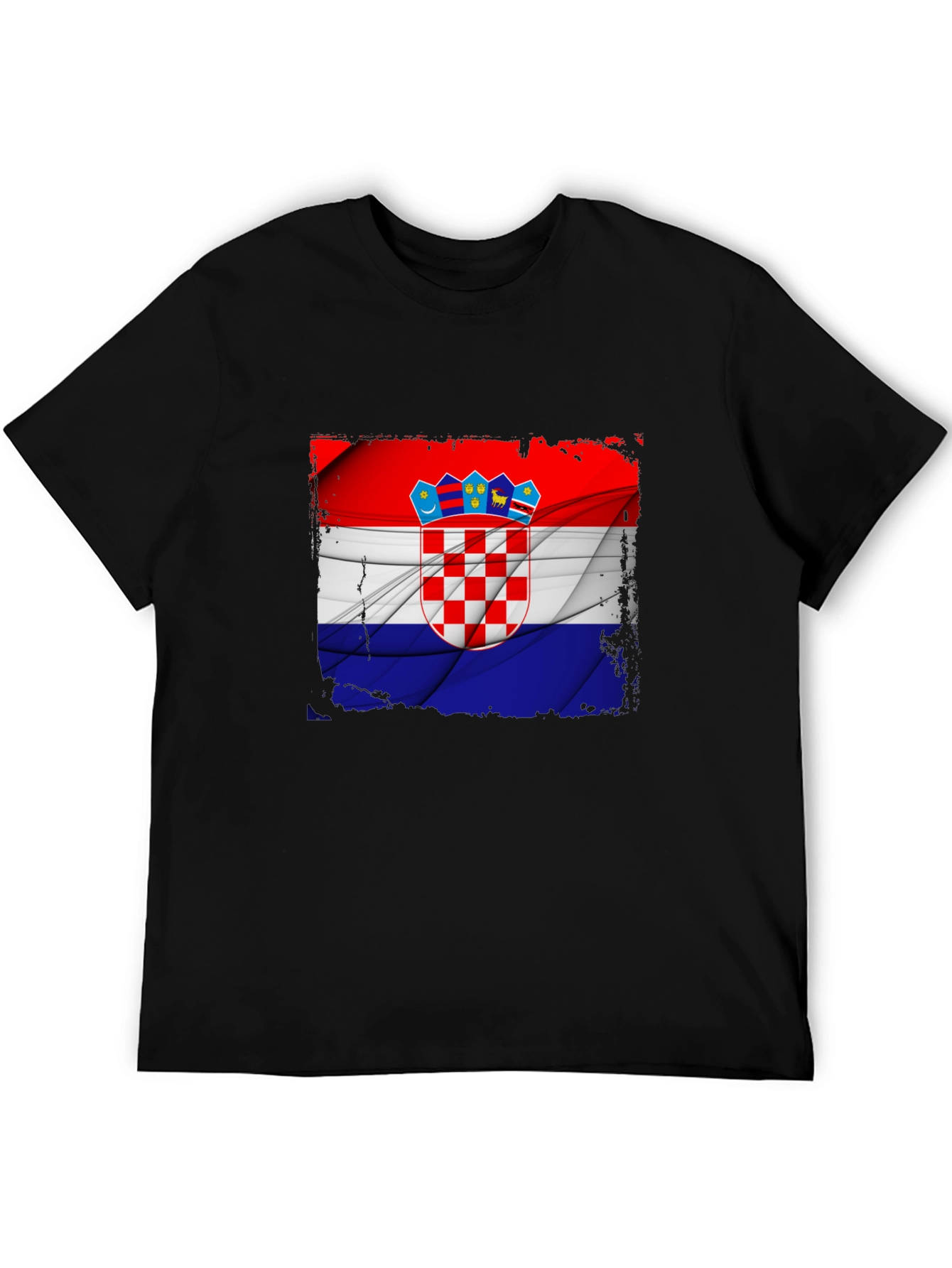 Croatia Flag Graphic T-Shirt