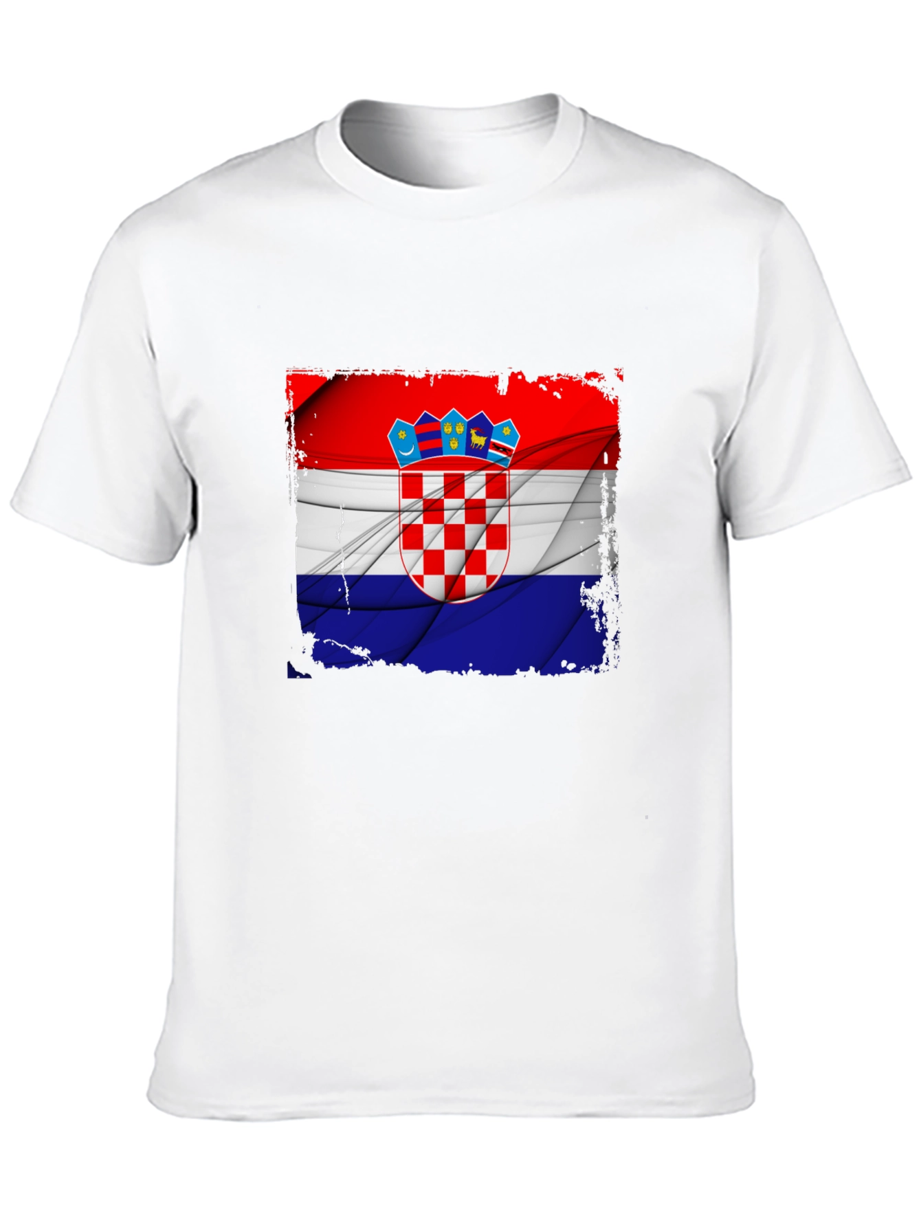 Croatia Flag Graphic T-Shirt