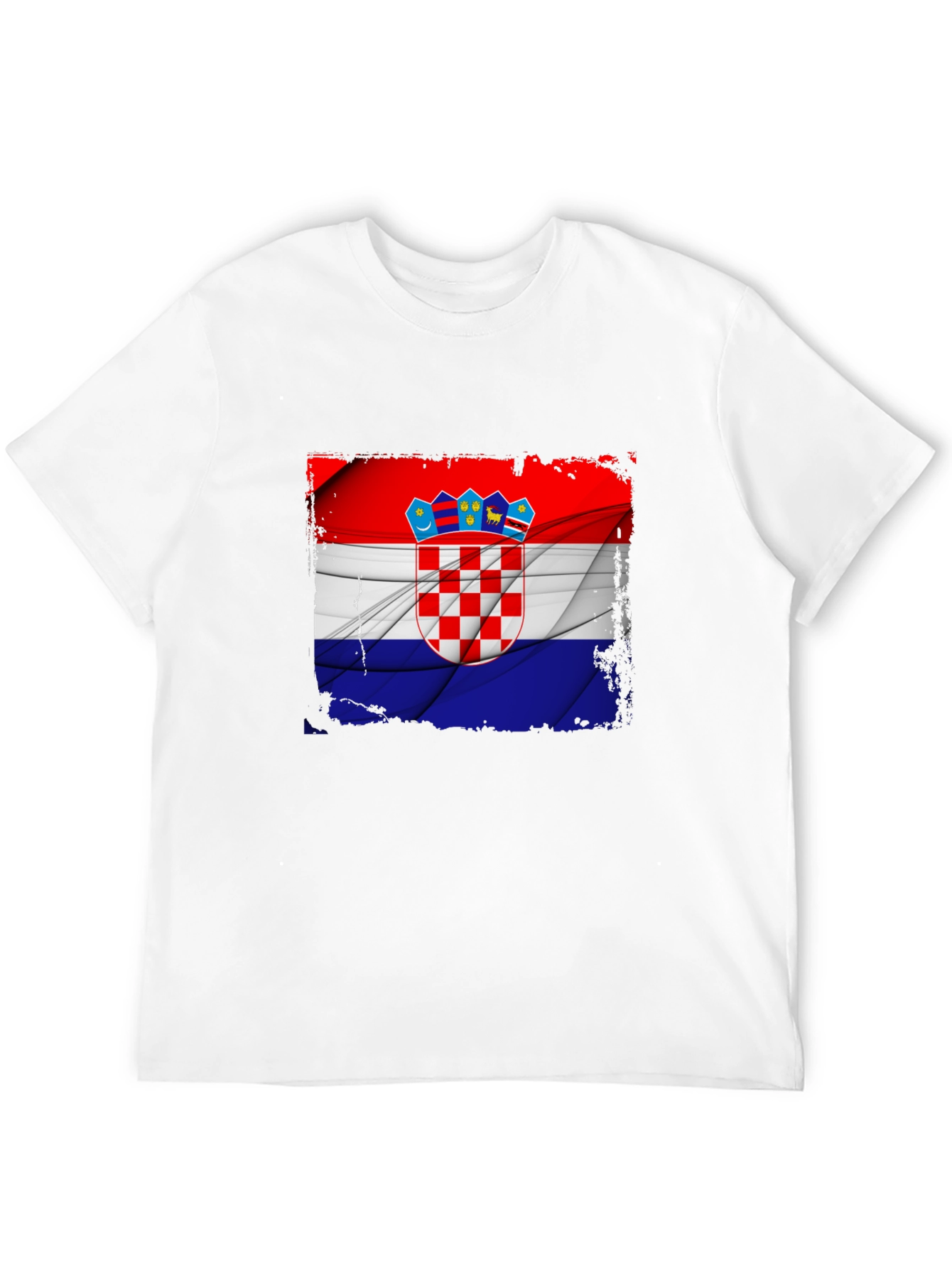 Croatia Flag Graphic T-Shirt