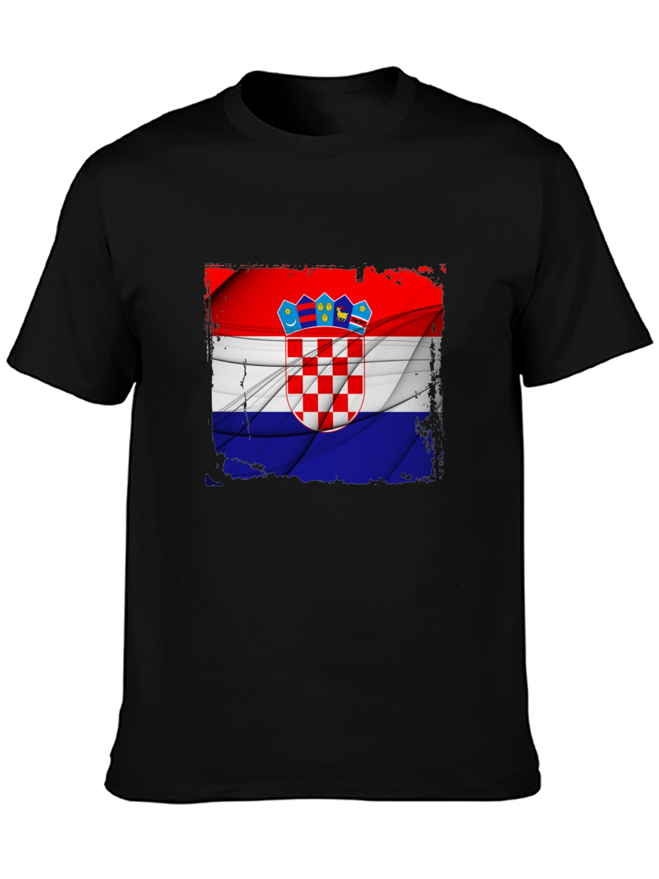Croatia Flag Graphic T-Shirt