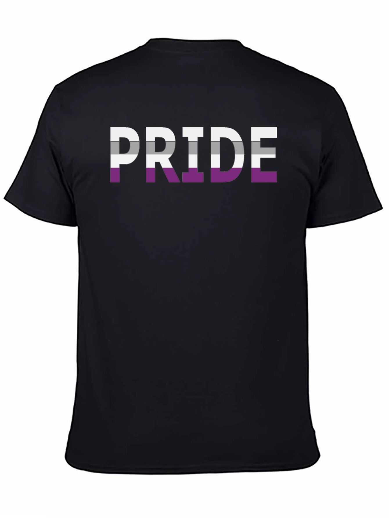 Asexual Pride T-Shirt - Black LGBTQ+ Pride Tee