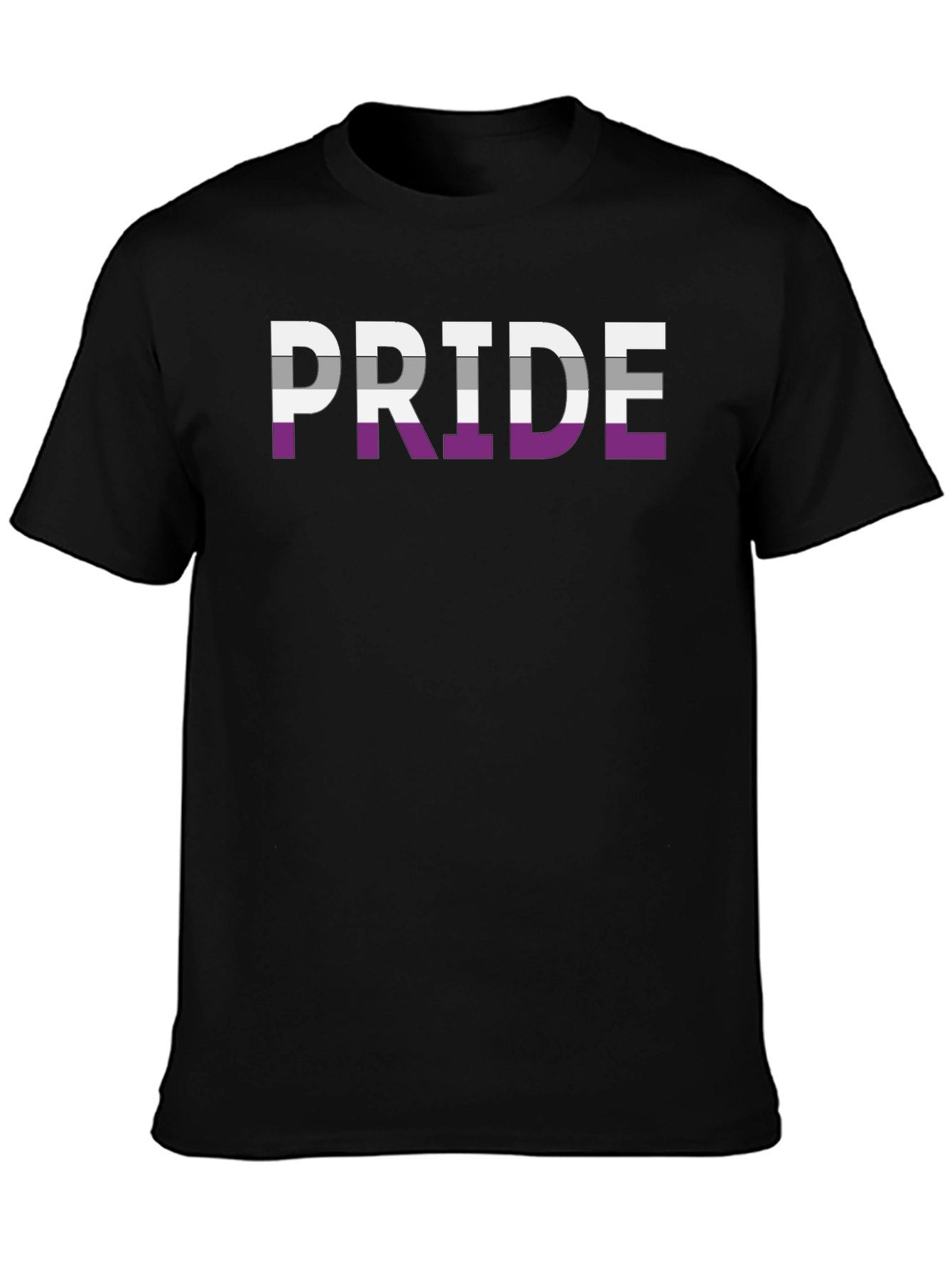 Asexual Pride T-Shirt - Black LGBTQ+ Pride Tee