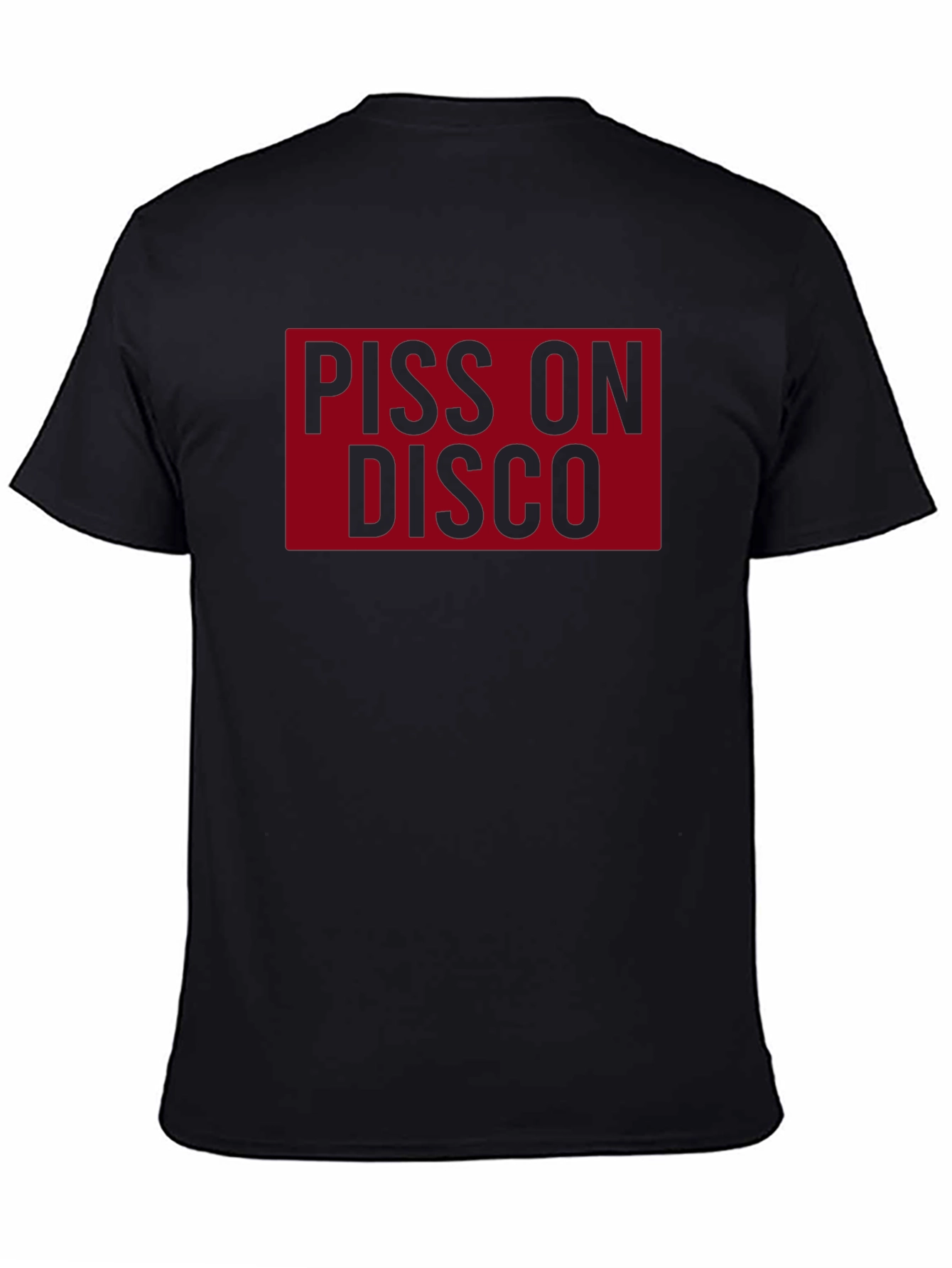 Piss On Disco Graphic T-Shirt - Bold Statement Tee
