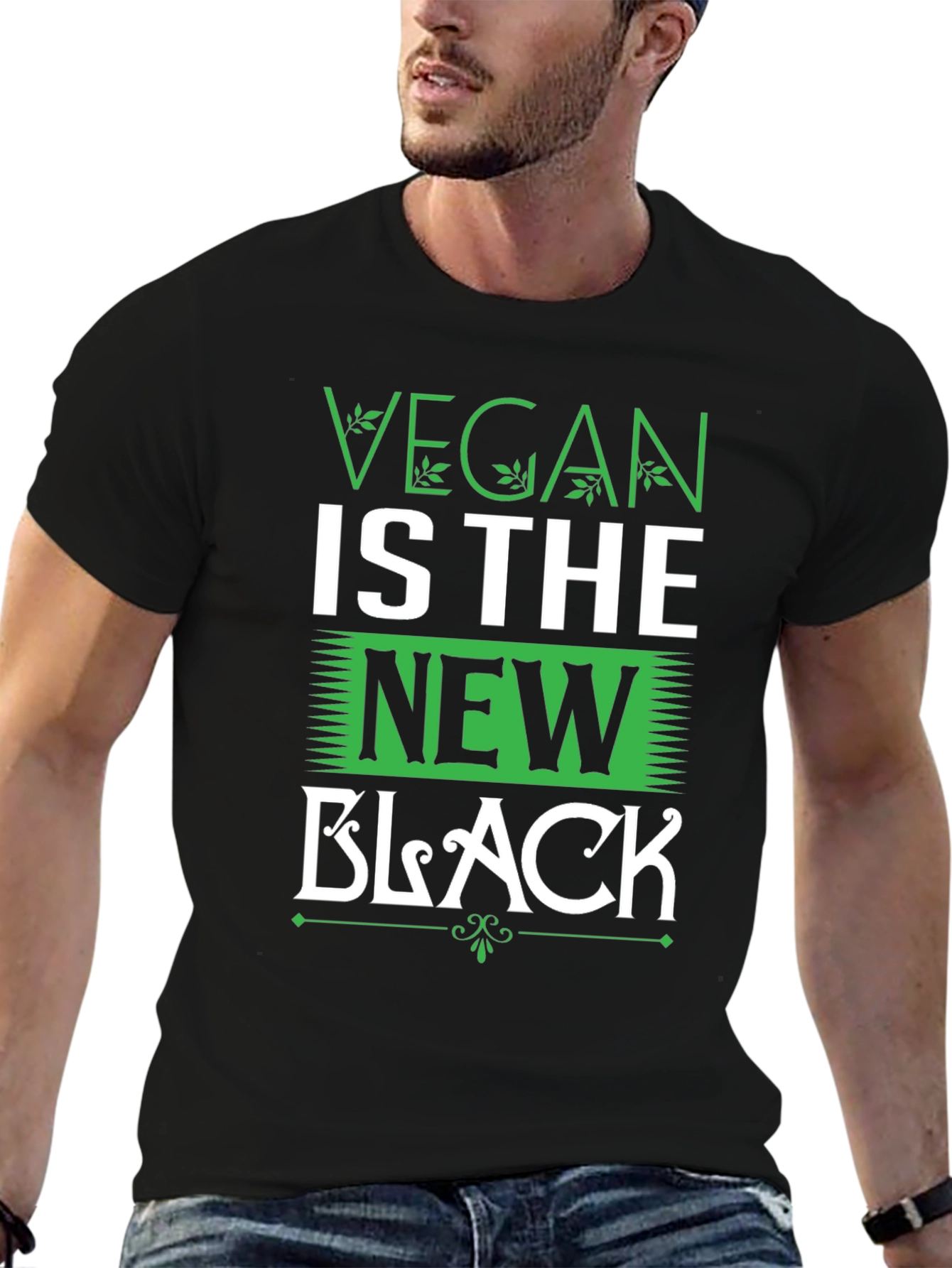 Vegan is the New Black Graphic T-Shirt