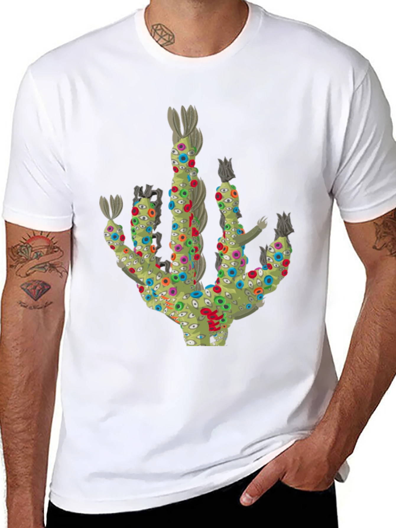 Eye-Catching Graphic Tee - Unique Novelty Design