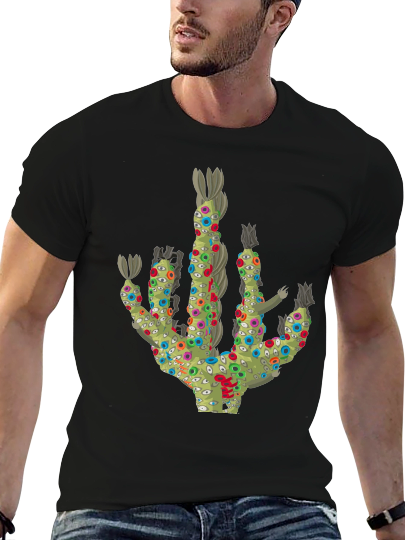Eye-Catching Graphic Tee - Unique Novelty Design