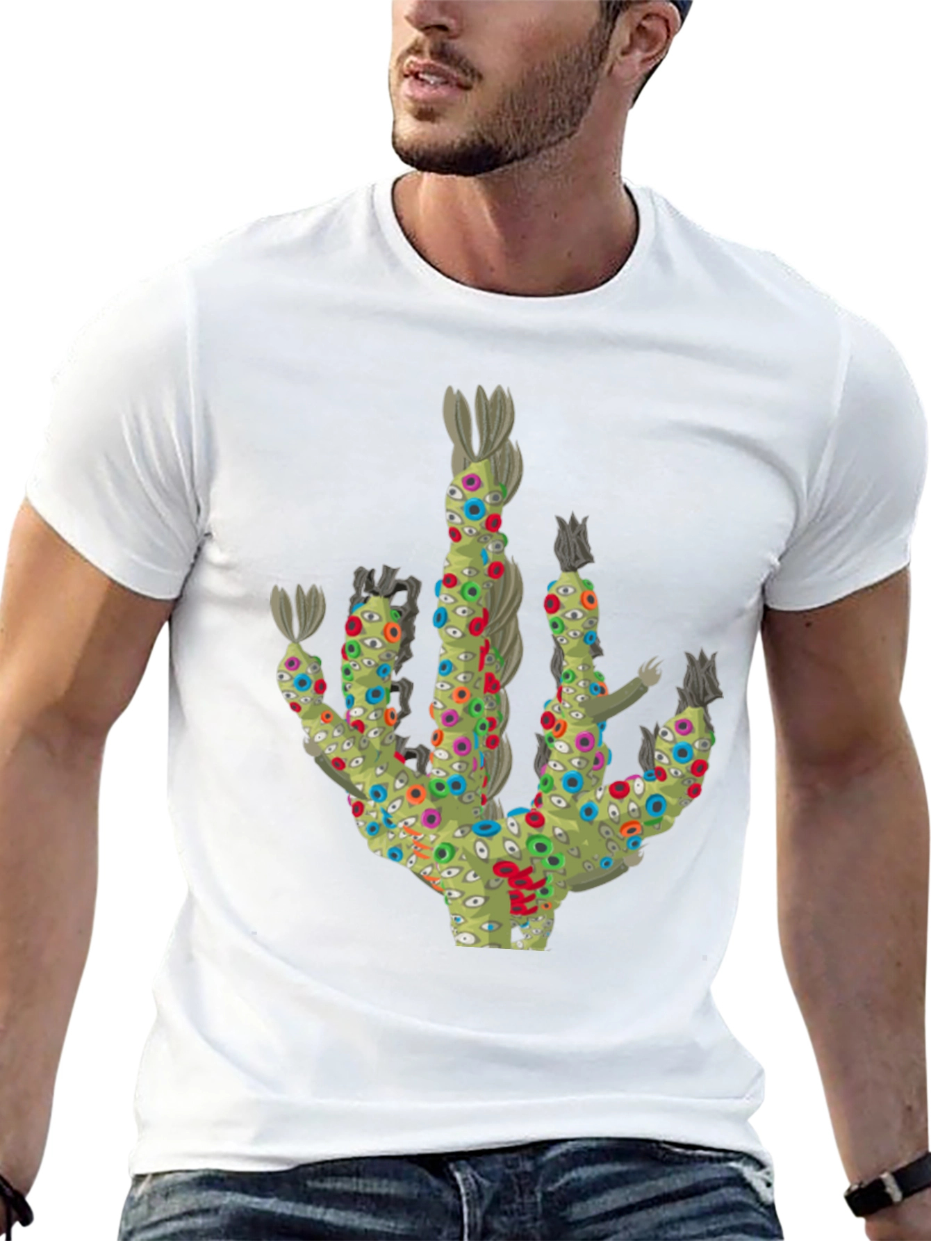 Eye-Catching Graphic Tee - Unique Novelty Design
